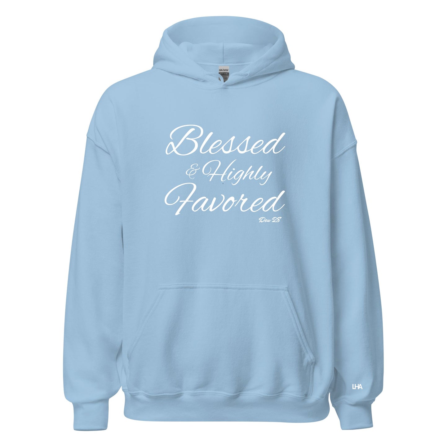 Hoodie - Blessed AHF - Cursive