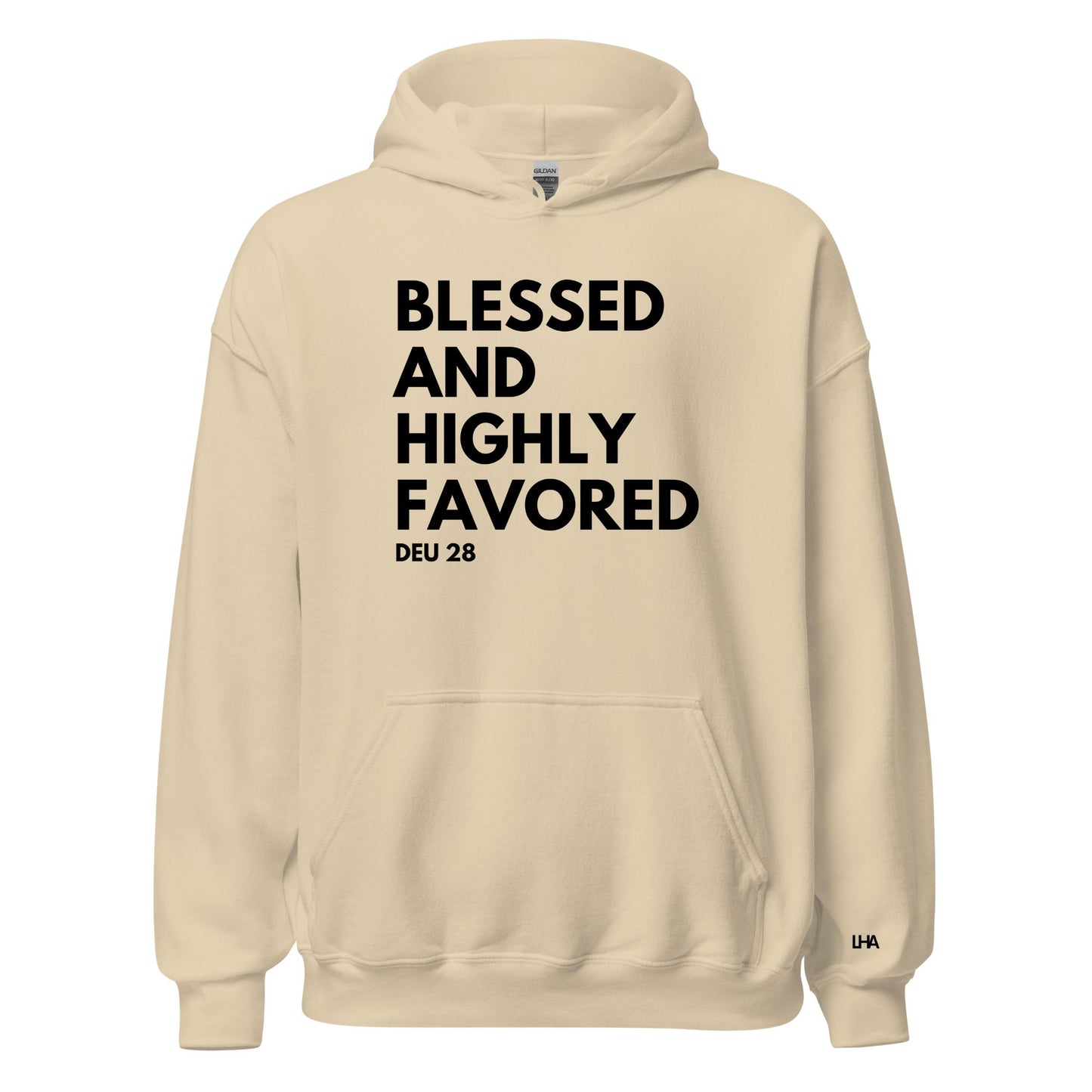 Hoodie - Blessed AHF - Text