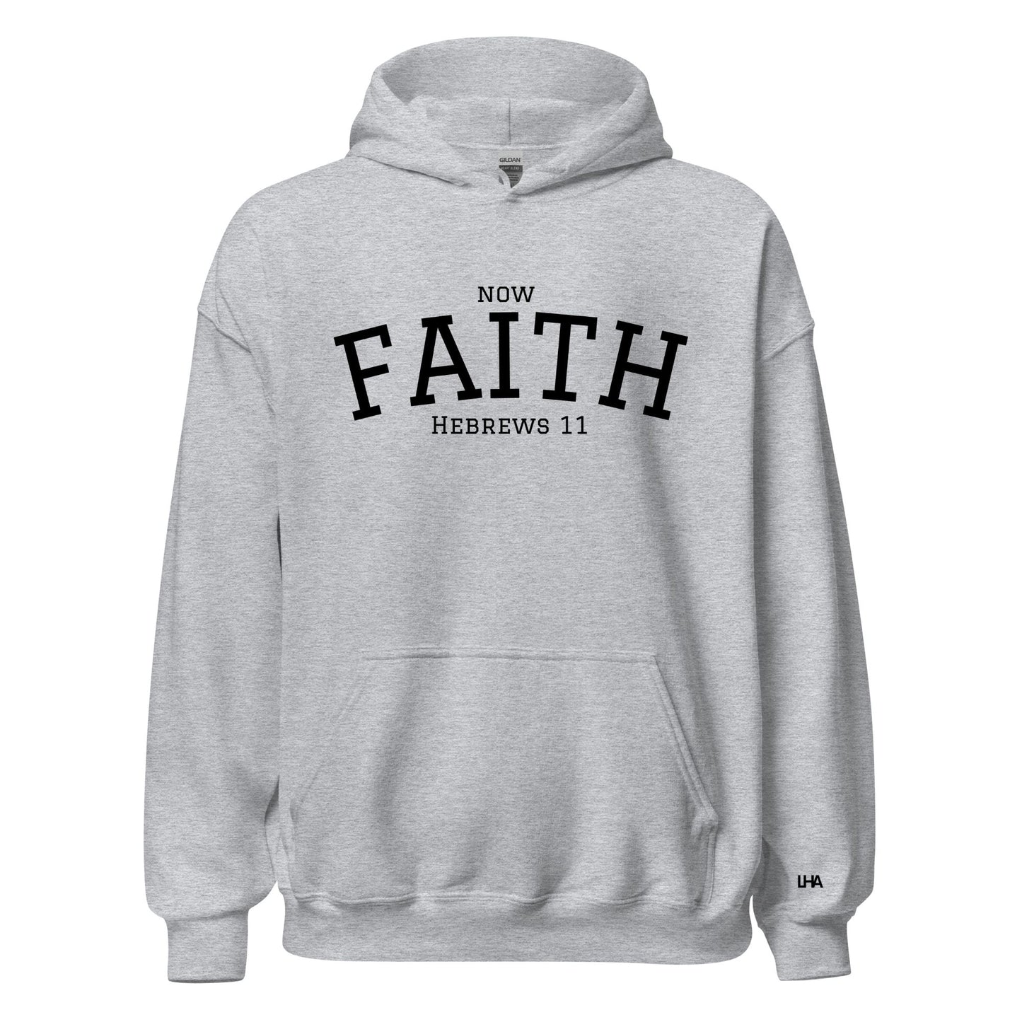 Hoodie - Now Faith - Collegiate