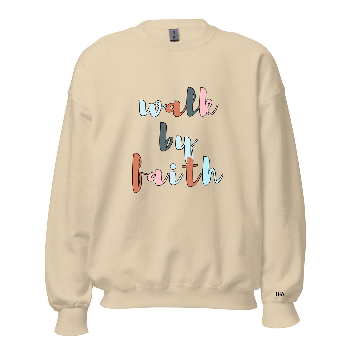 Sweatshirt - Walk by Faith - BOHO