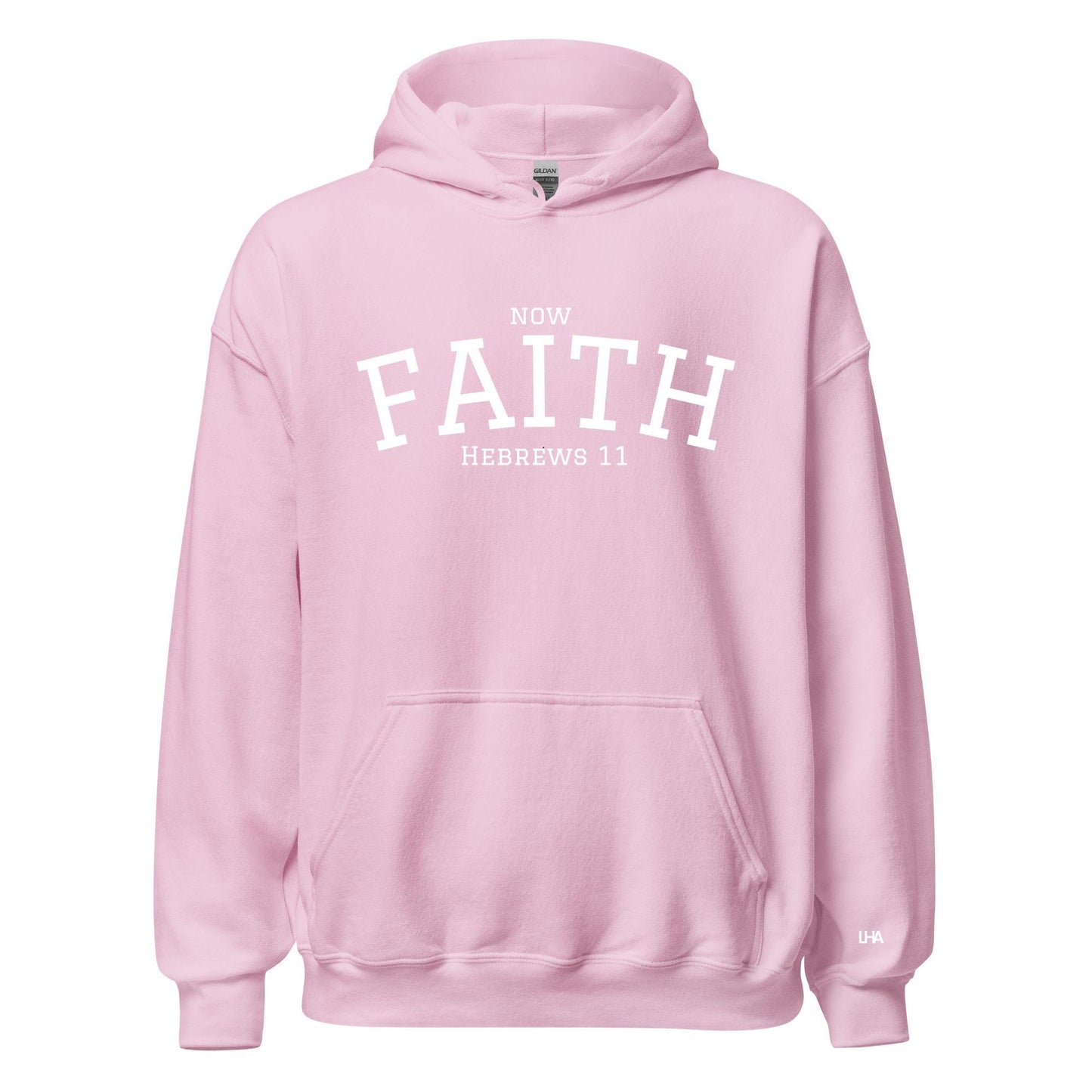 Hoodie - Now Faith - Collegiate