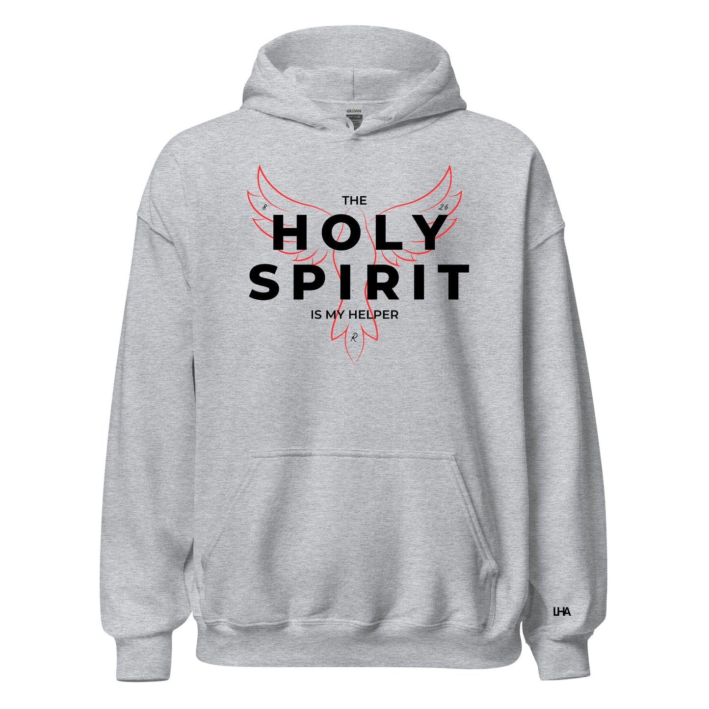 Hoodie - Holy Spirit - Dove Reds