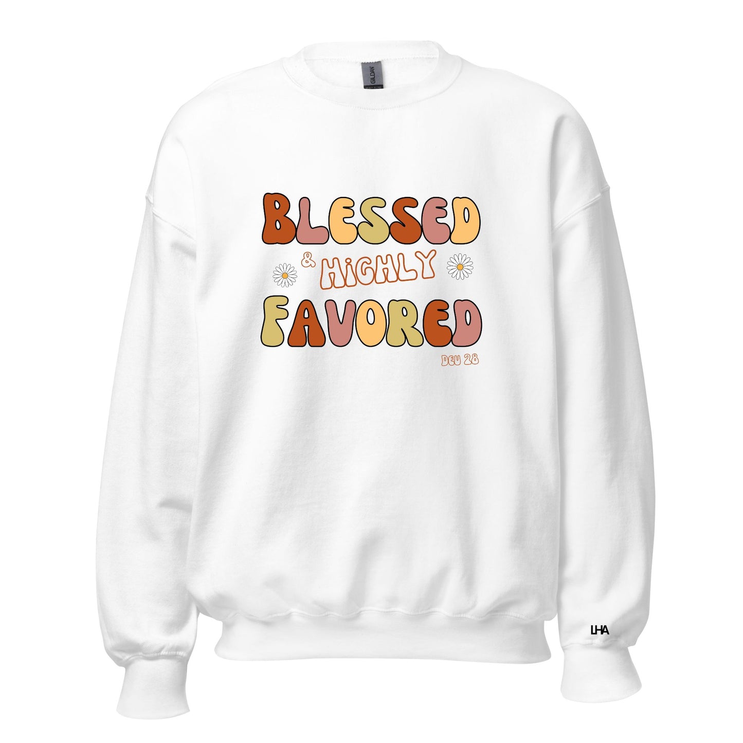 Sweatshirt - Blessed AHF - Retro BOHO