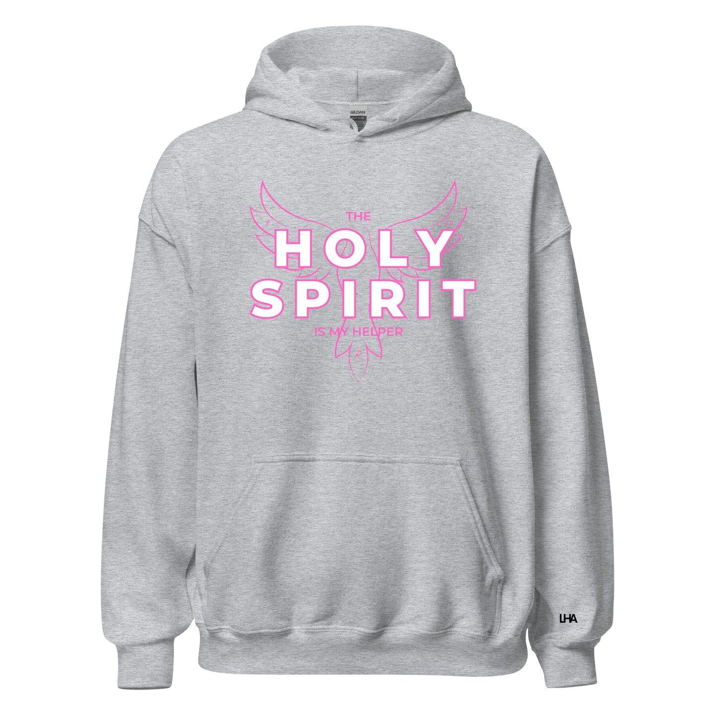 Hoodie - Holy Spirit - Dove Pinks