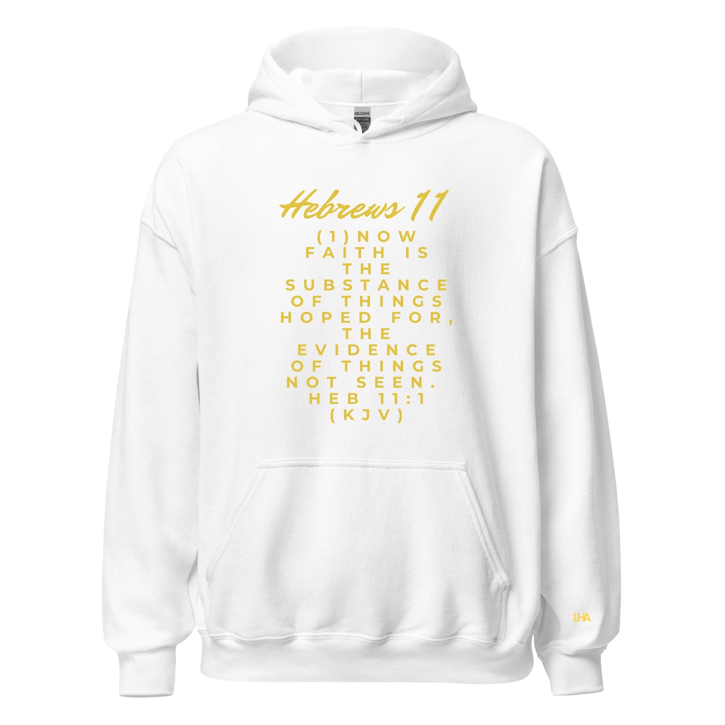 Hoodie - Hebrews 11 - Scripture - GOLD FOIL