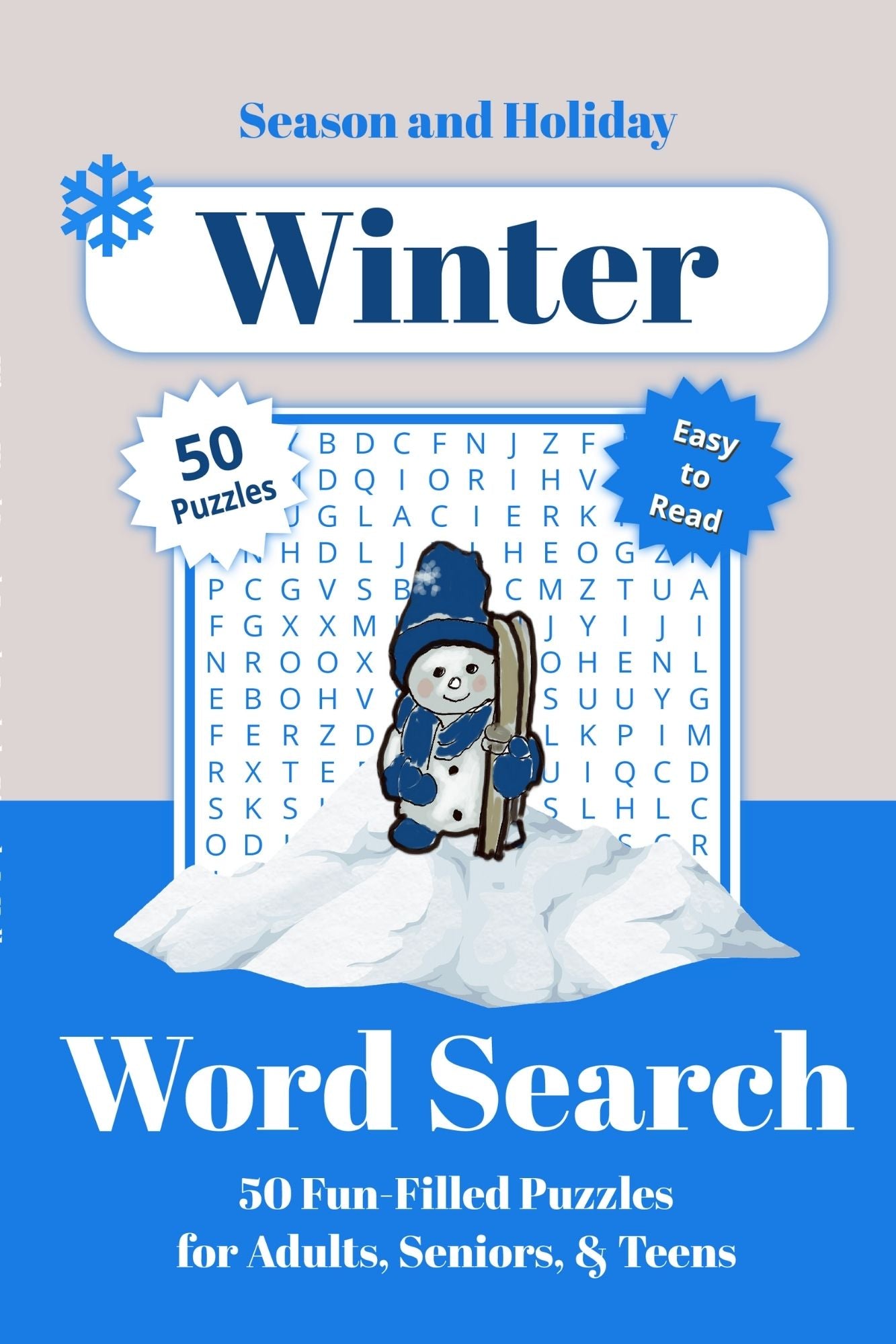 Word Search - Winter (Paperback)