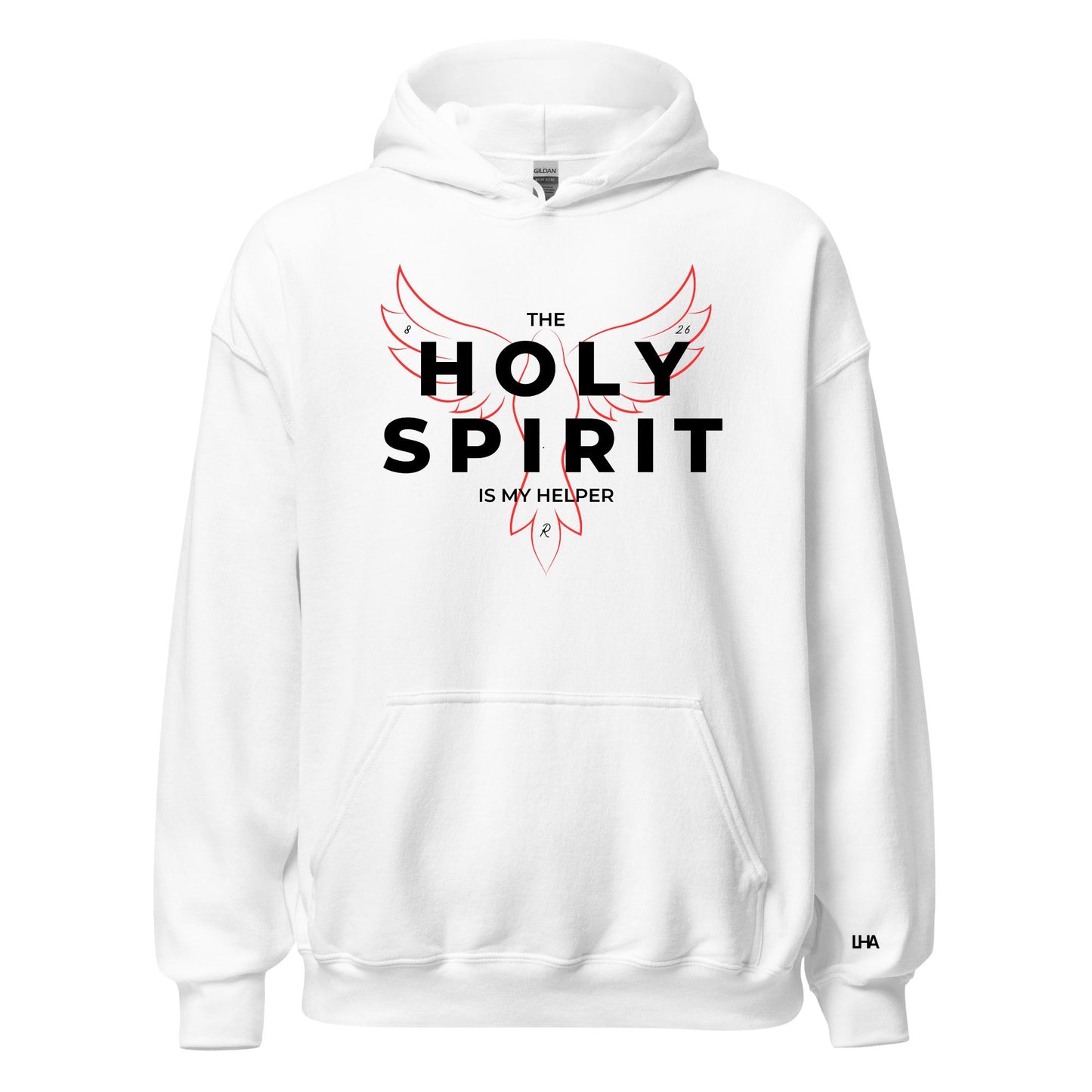 Hoodie - Holy Spirit - Dove Reds