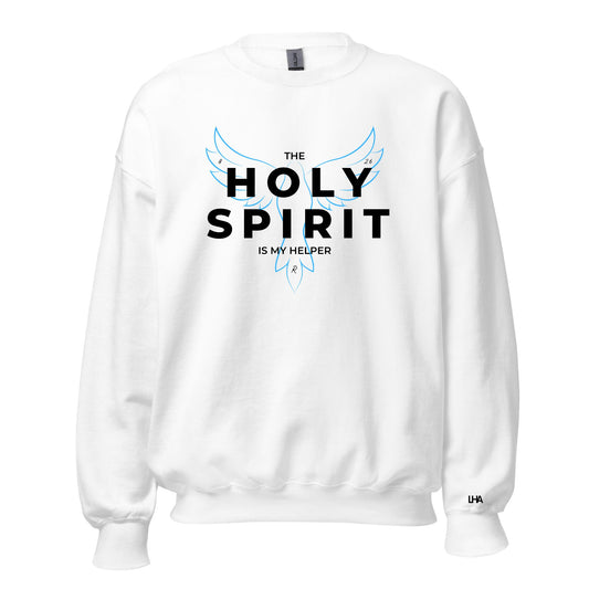 Sweatshirt - Holy Spirit - Dove Blues