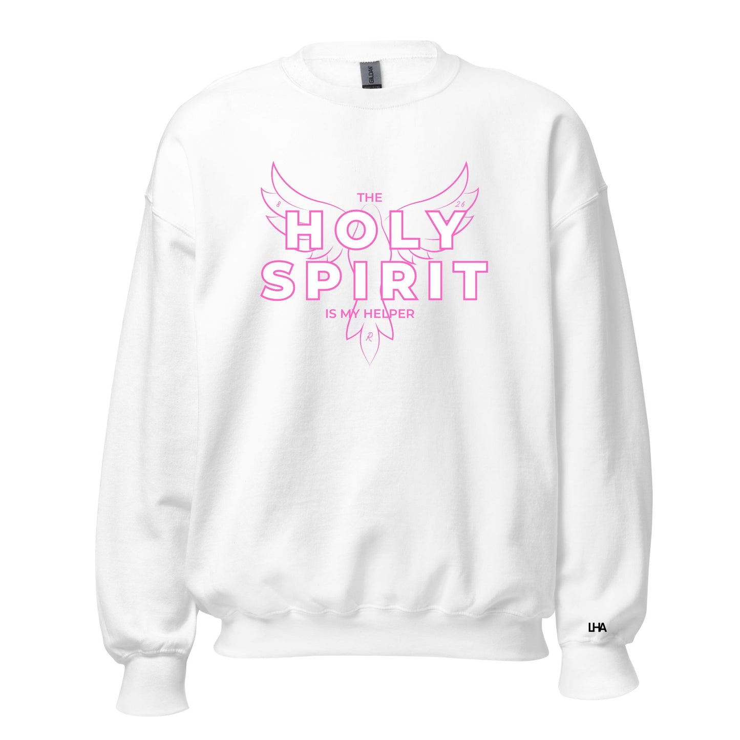 Sweatshirt - Holy Spirit - Dove Pinks
