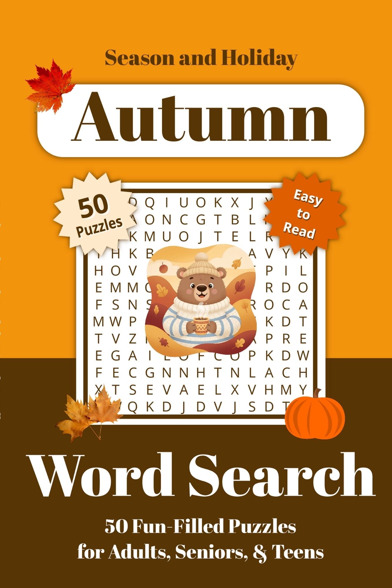 Word Search - Autumn (Paperback)