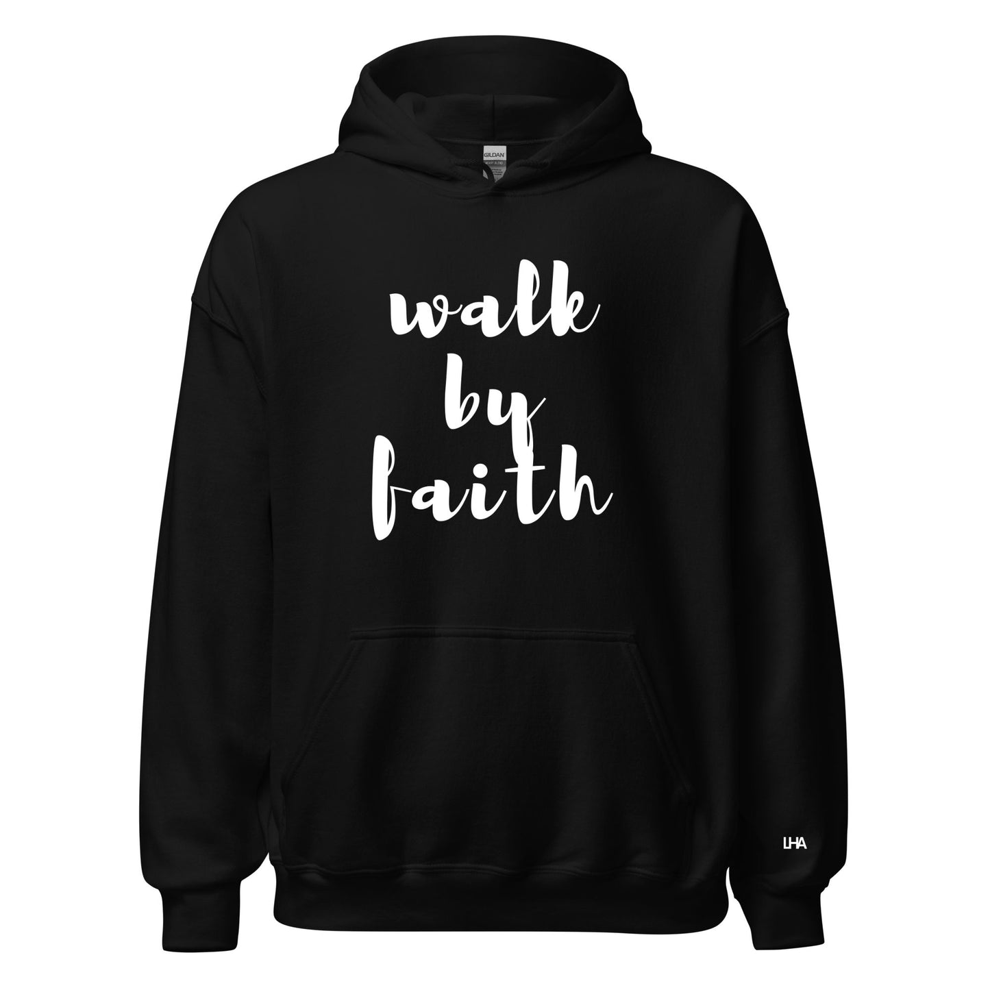 Hoodie - Walk by Faith - GLOW in the DARK