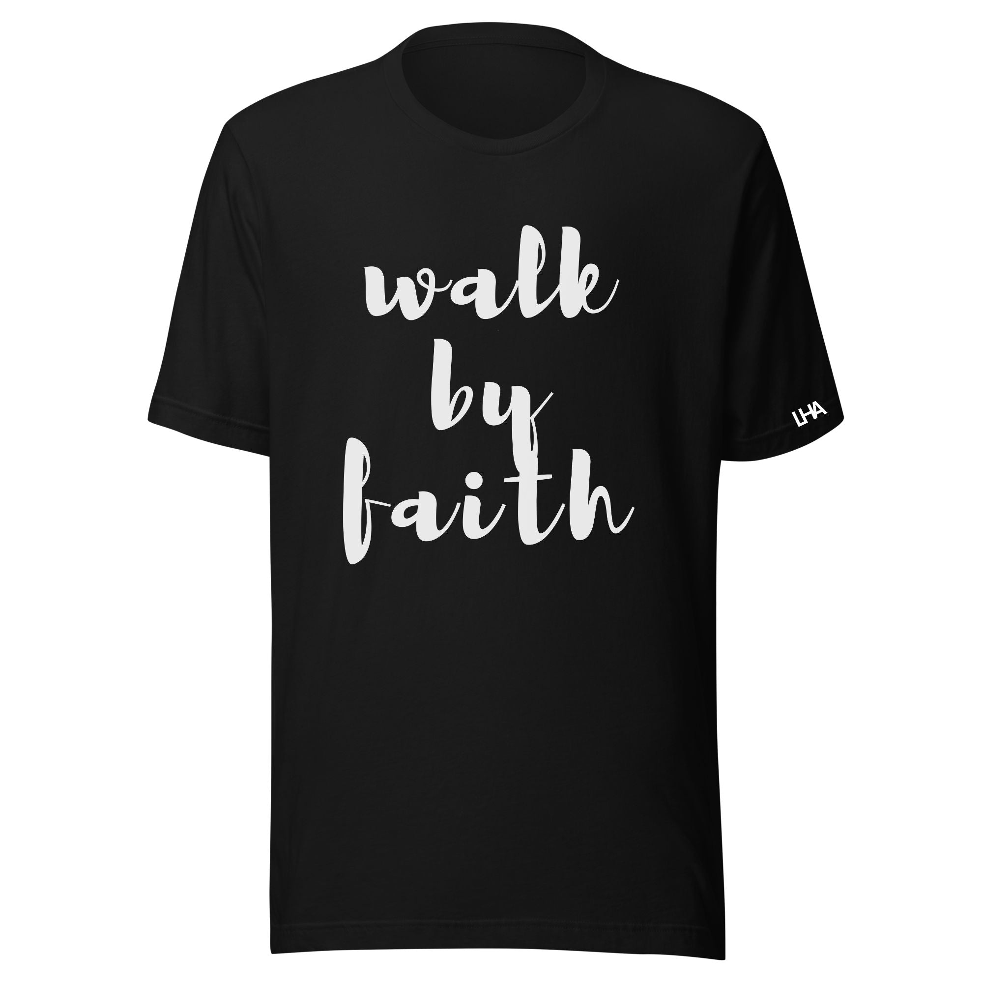 GLOW In The Dark - Walk by Faith - T-Shirt