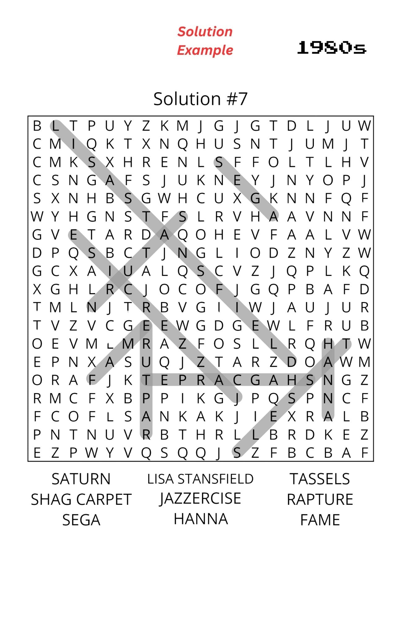 Word Search - Totally 80s (Paperback)