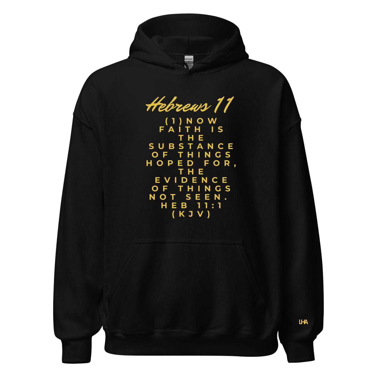 Hoodie - Hebrews 11 - Scripture - GOLD FOIL
