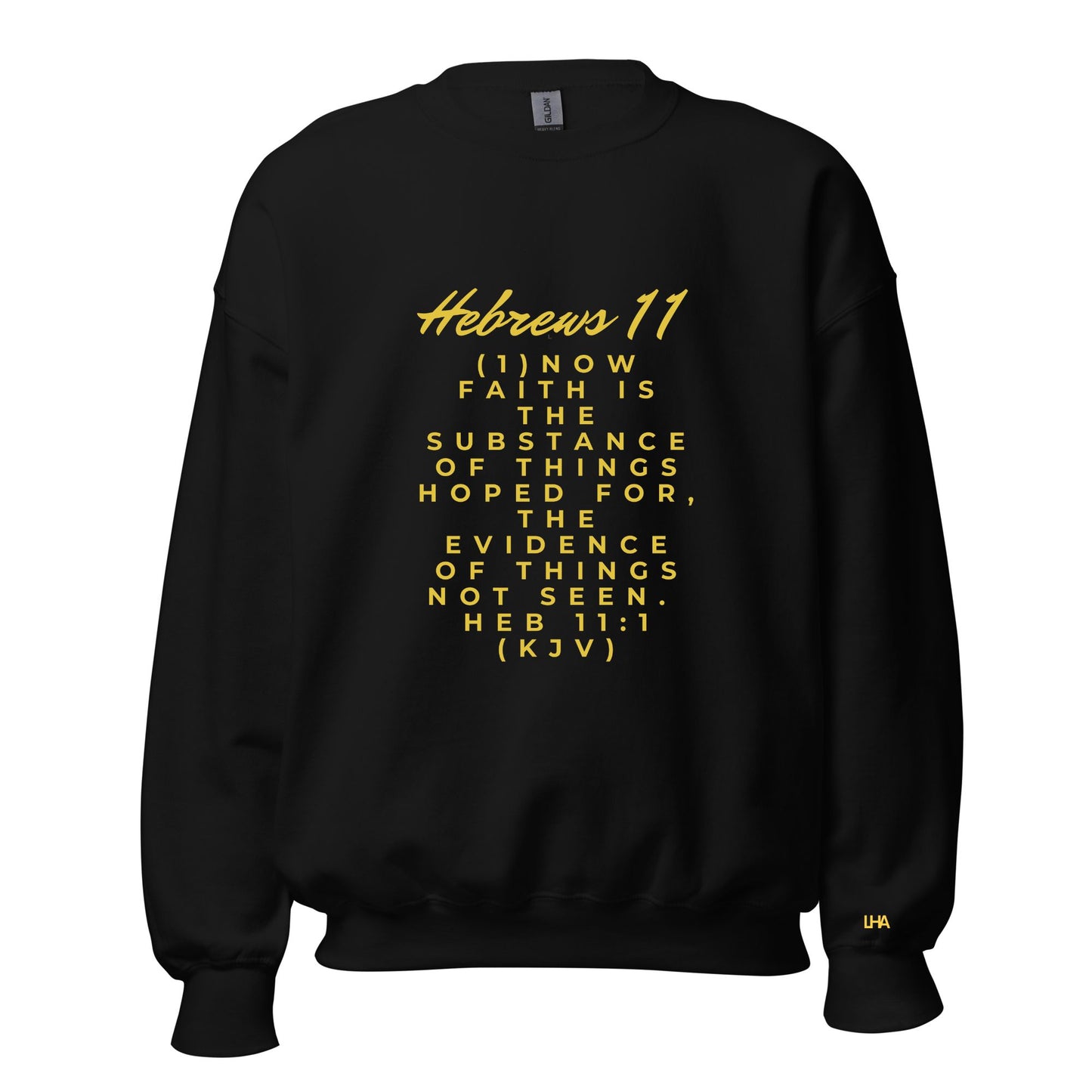 Sweatshirt - Hebrews 11 - Scripture - GOLD FOIL