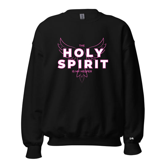 Sweatshirt - Holy Spirit - Dove Pinks