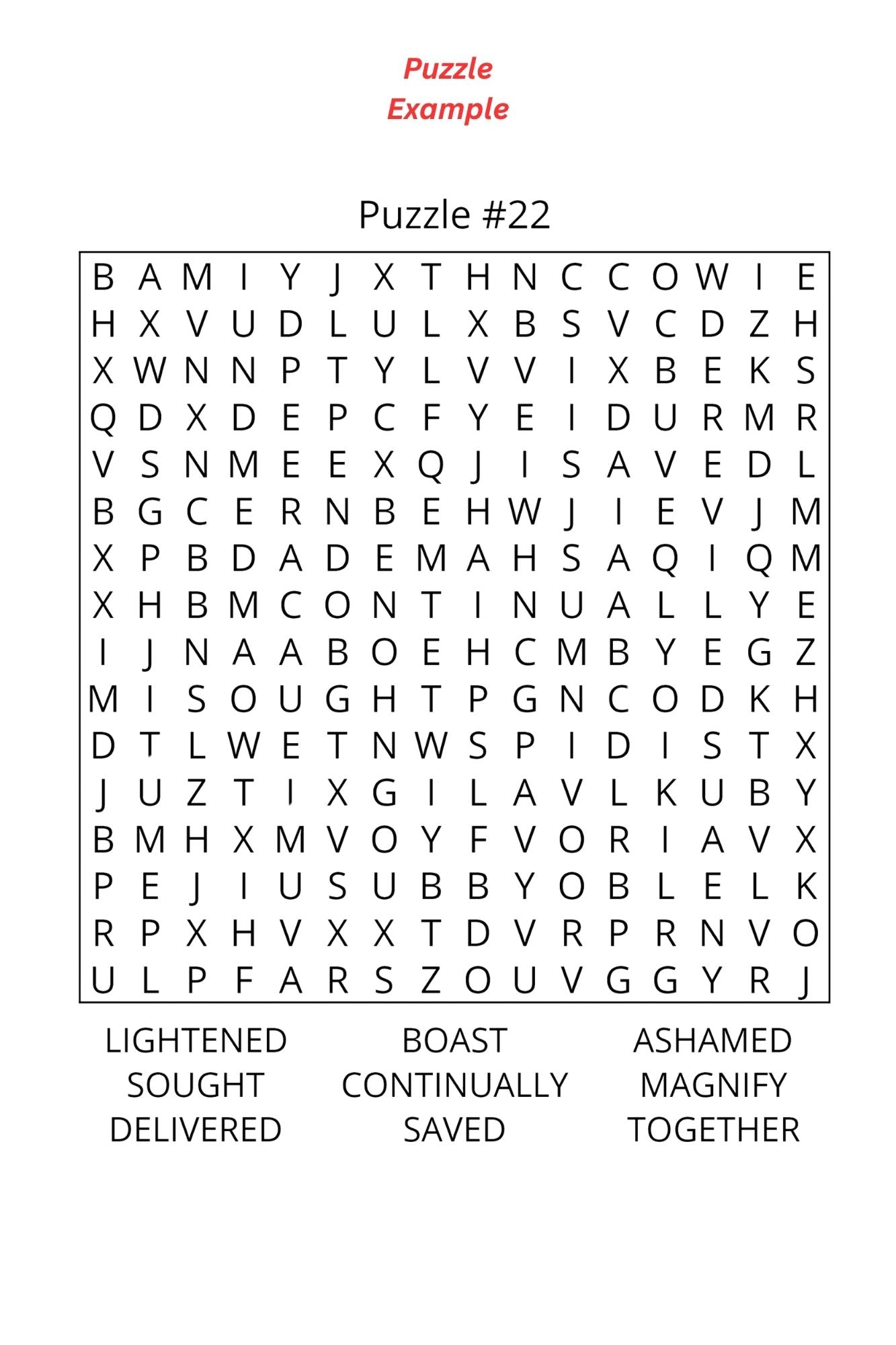 Word Search - Poetry in The Psalms (Paperback)