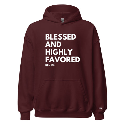 Hoodie - Blessed AHF - Text