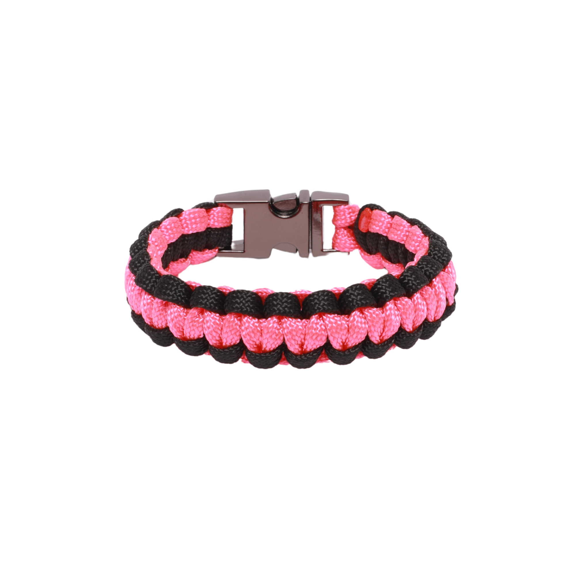 Bracelet - Cobra Style - Neon Pink/ Black Color