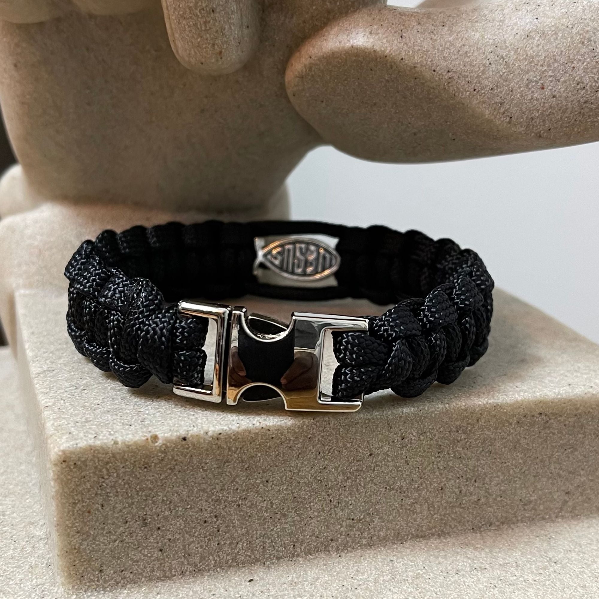 Bracelet - Metal Beads - Black