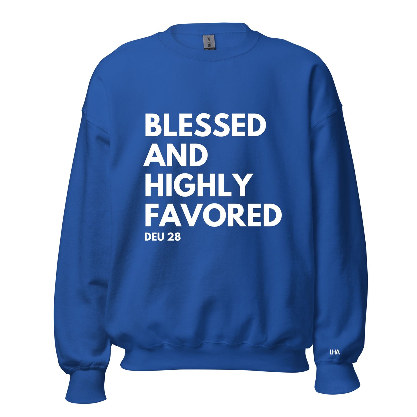 Sweatshirt - Blessed AHF - Text