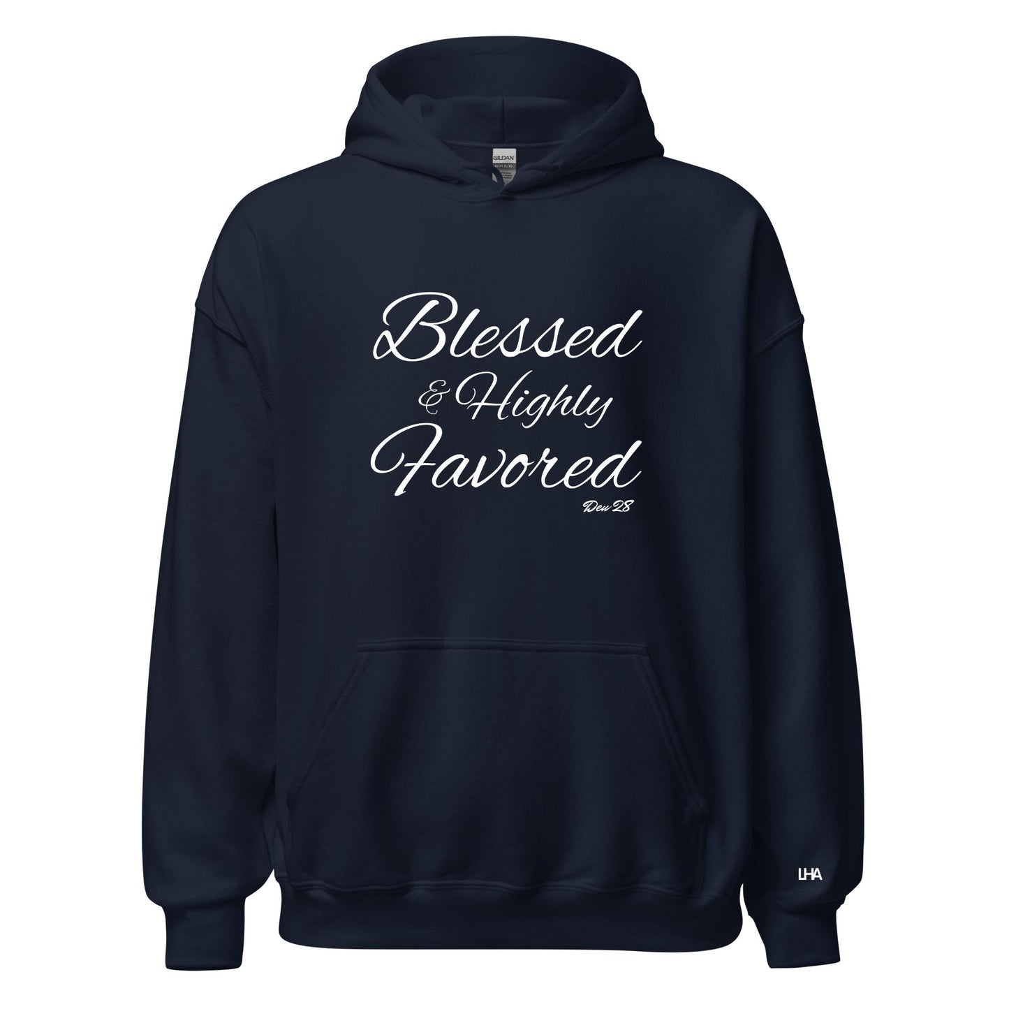 Hoodie - Blessed AHF - Cursive