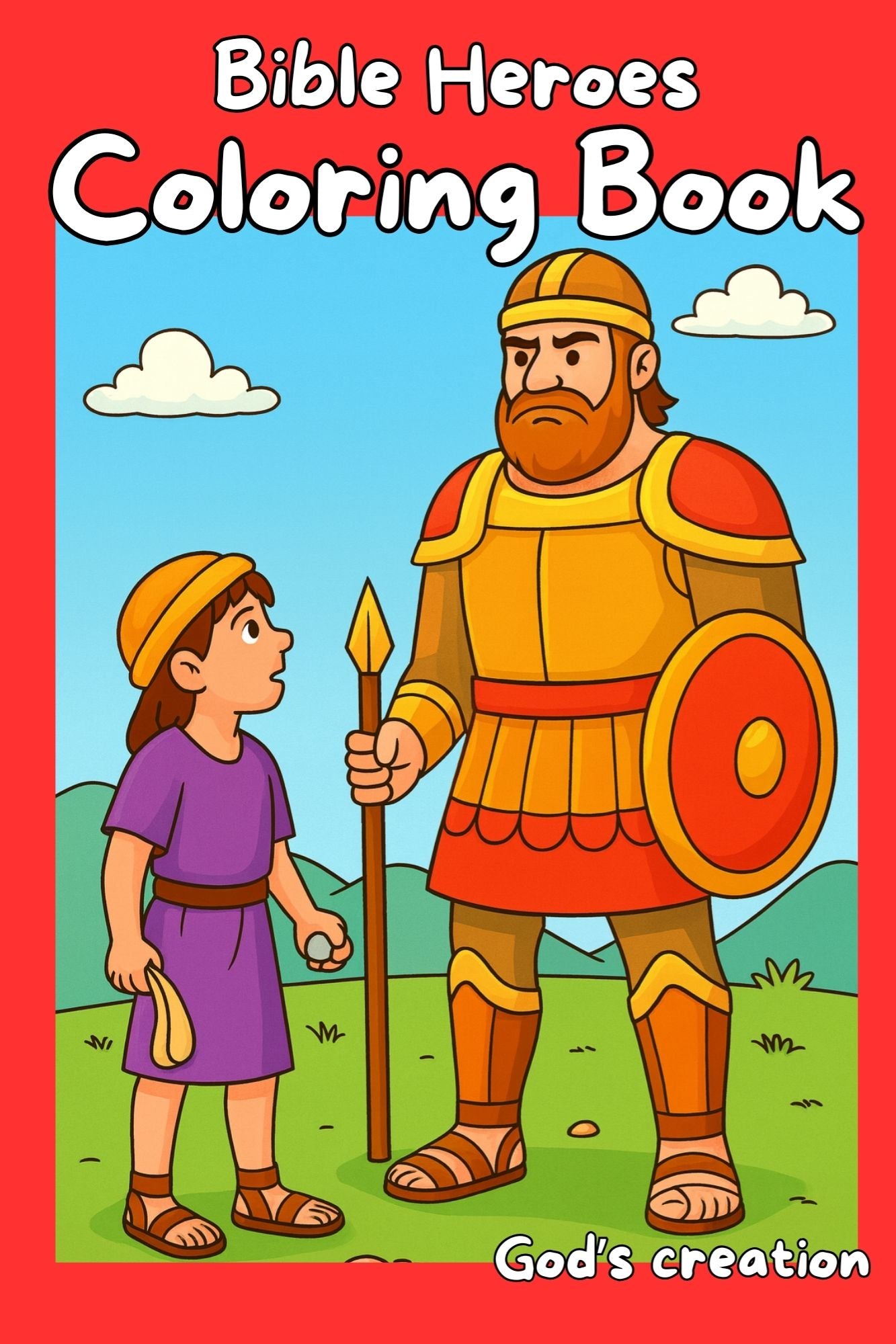 Coloring Book - Bible Heroes (Paperback)