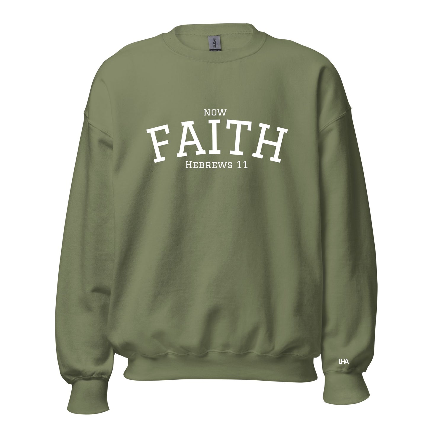 Sweatshirt - Now Faith - Collegiate
