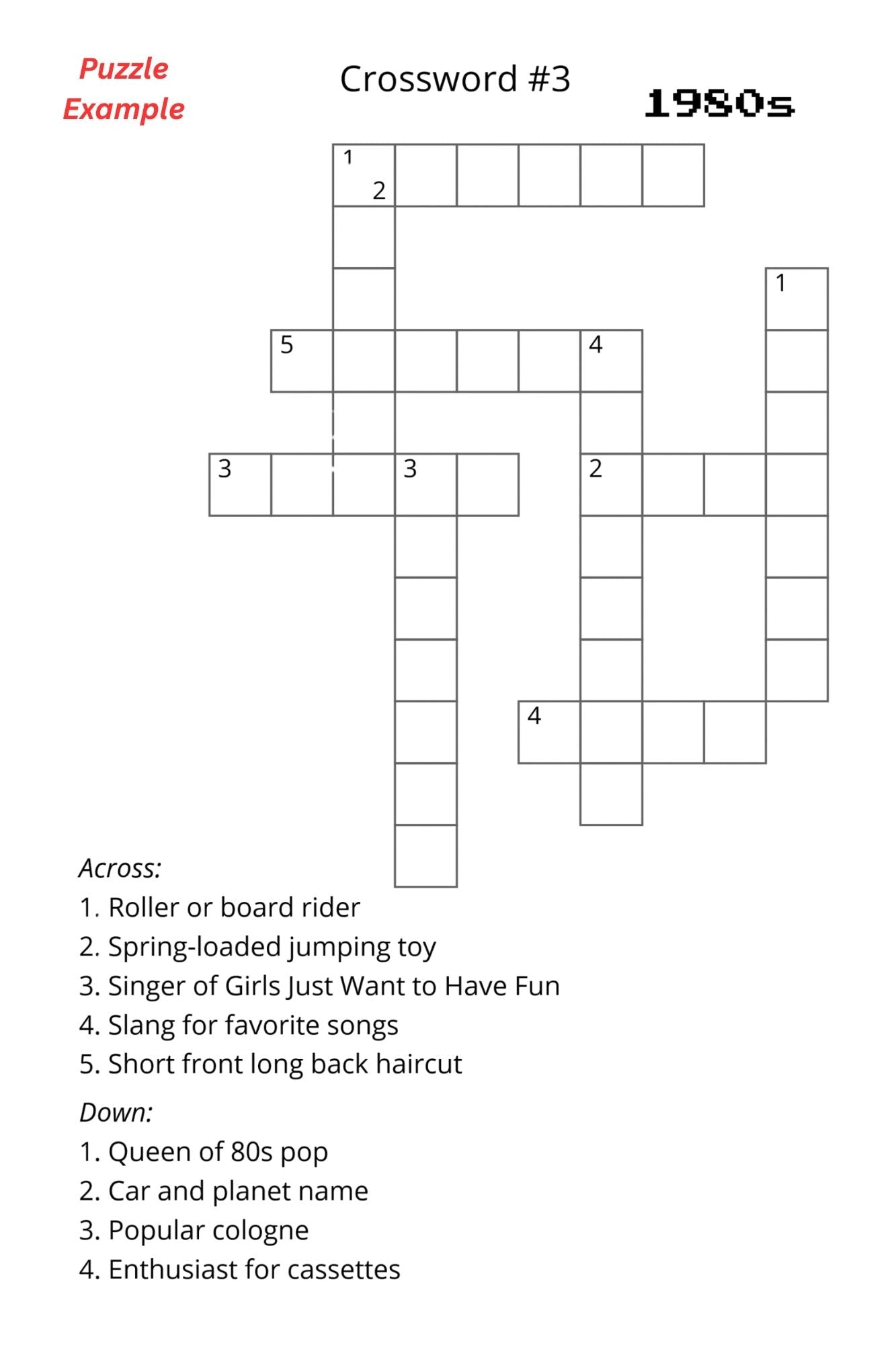 Crossword - Totally 80s (Paperback)