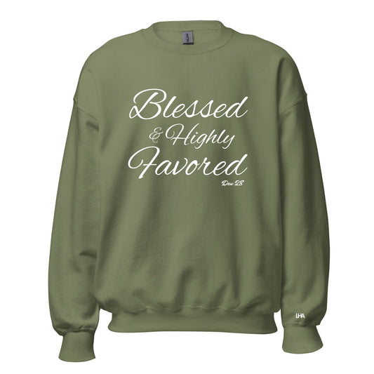 Sweatshirt - Blessed AHF - Cursive