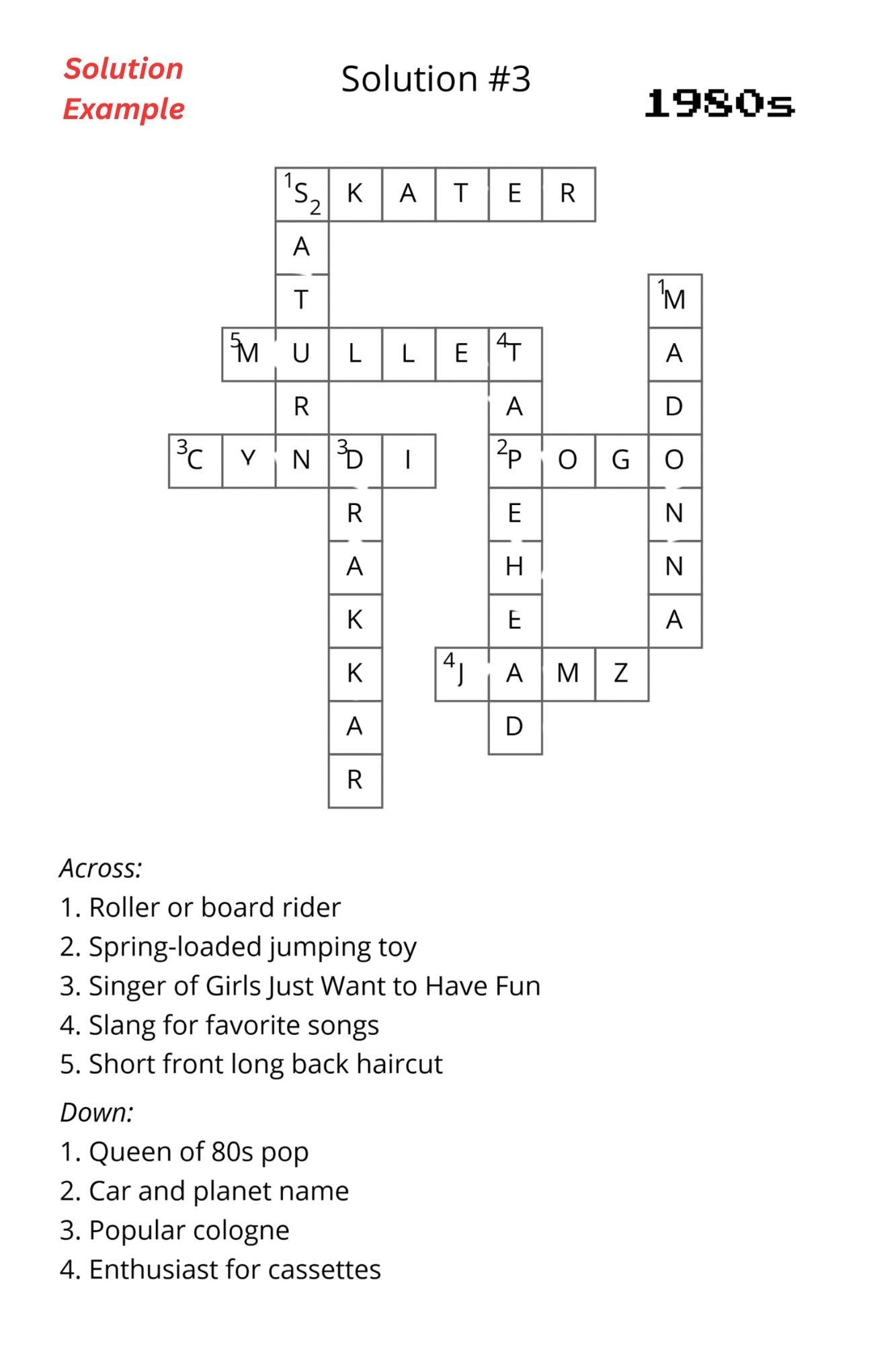 Crossword - Totally 80s (Paperback)