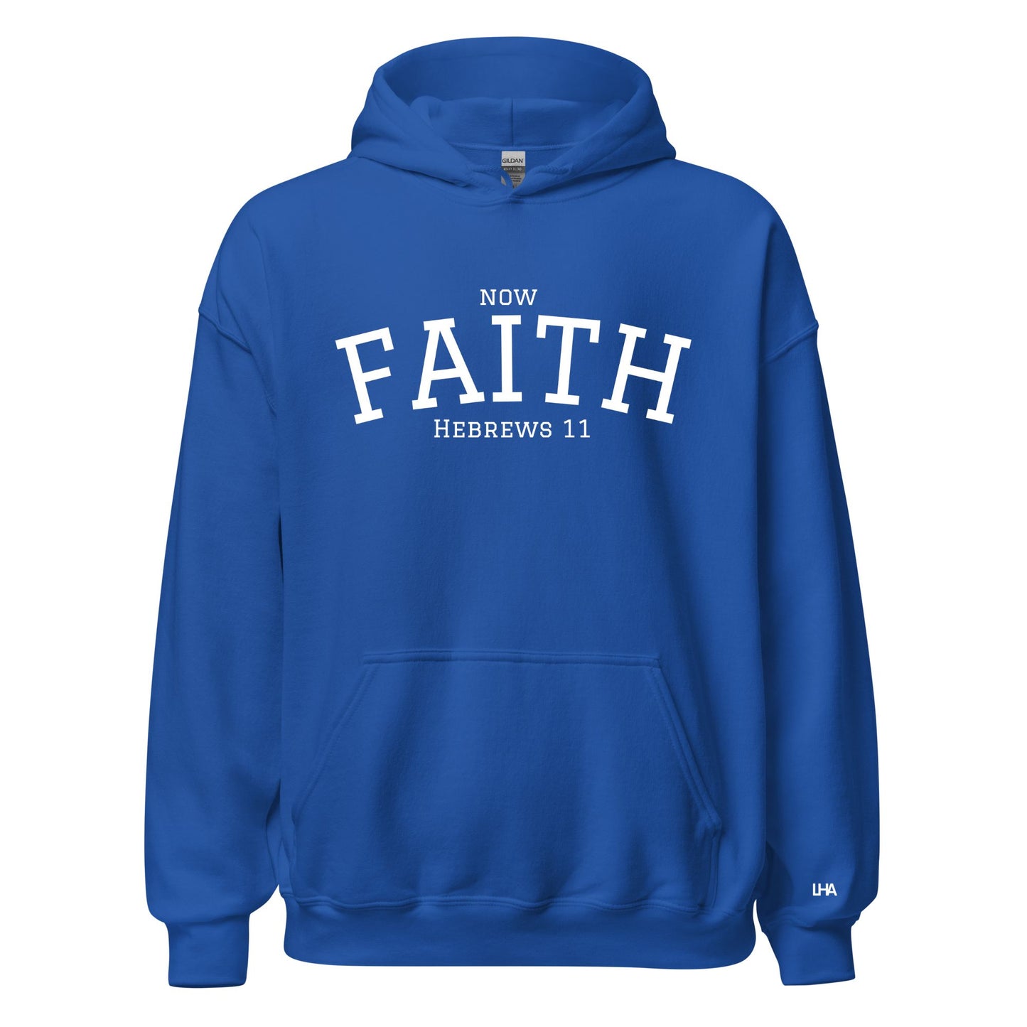 Hoodie - Now Faith - Collegiate