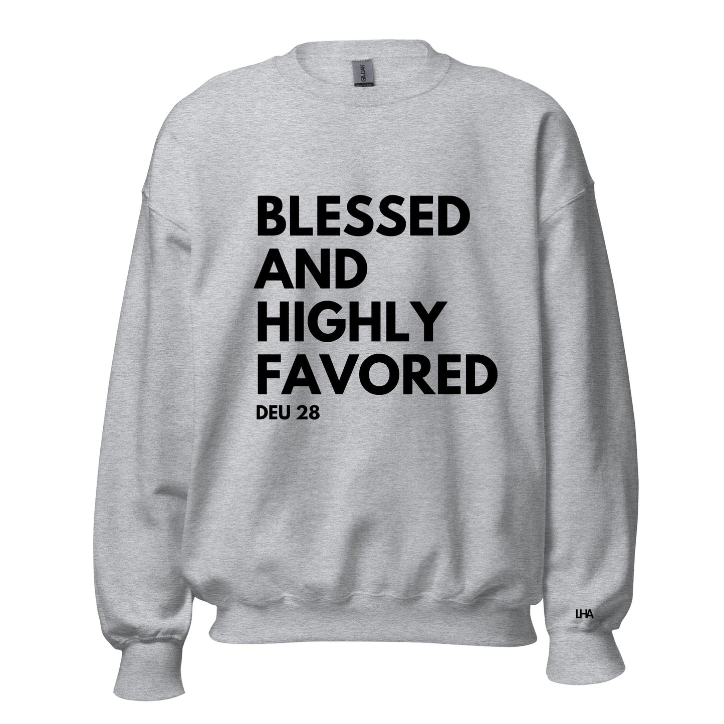 Sweatshirt - Blessed AHF - Text