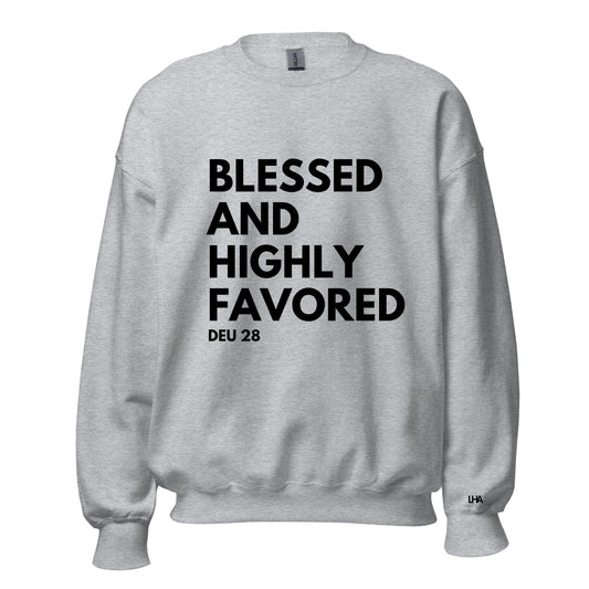 Sweatshirt - Blessed AHF - Text