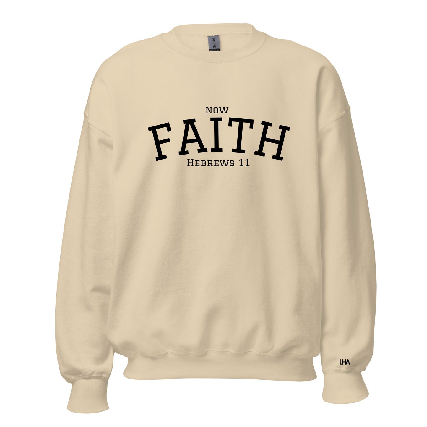 Sweatshirt - Now Faith - Collegiate