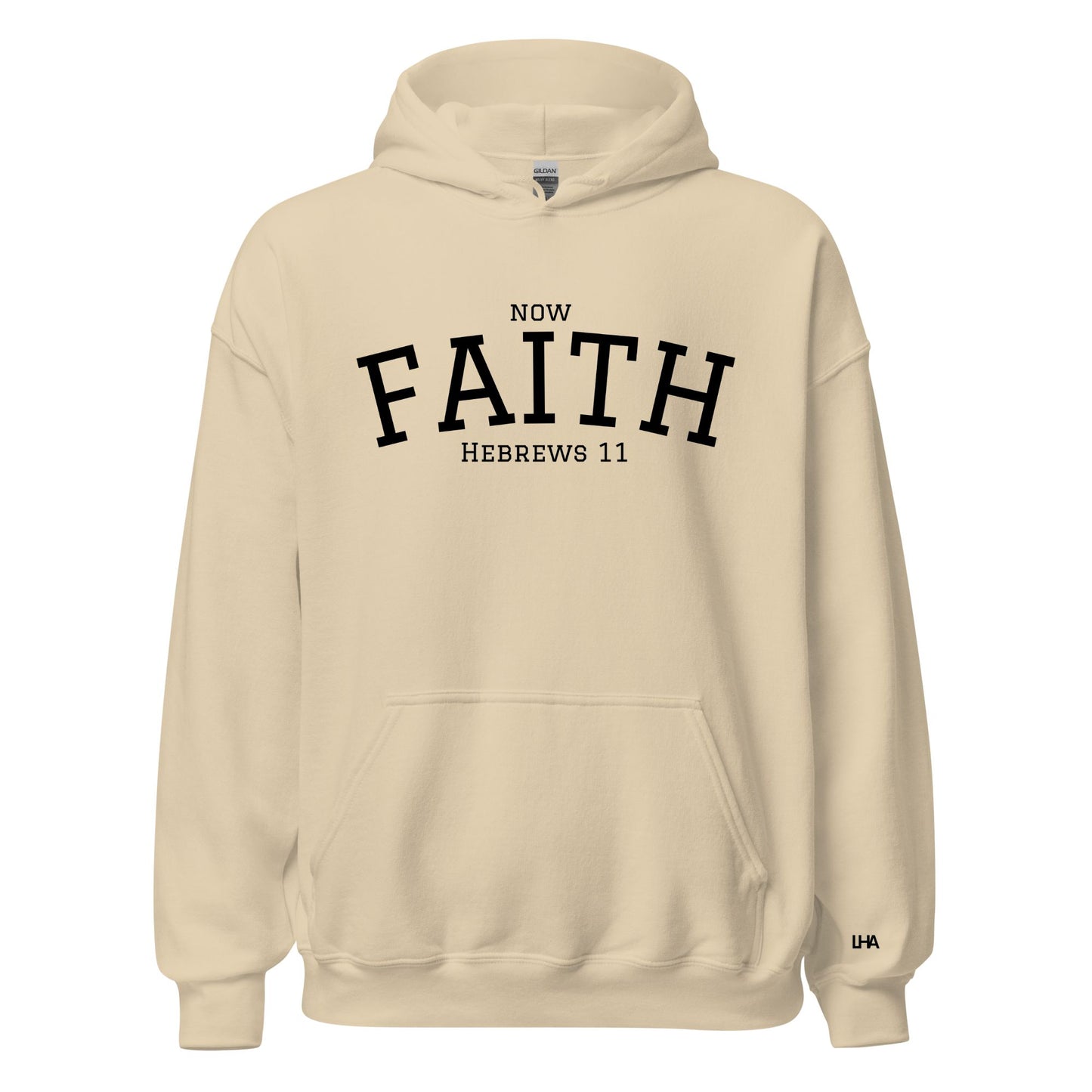 Hoodie - Now Faith - Collegiate