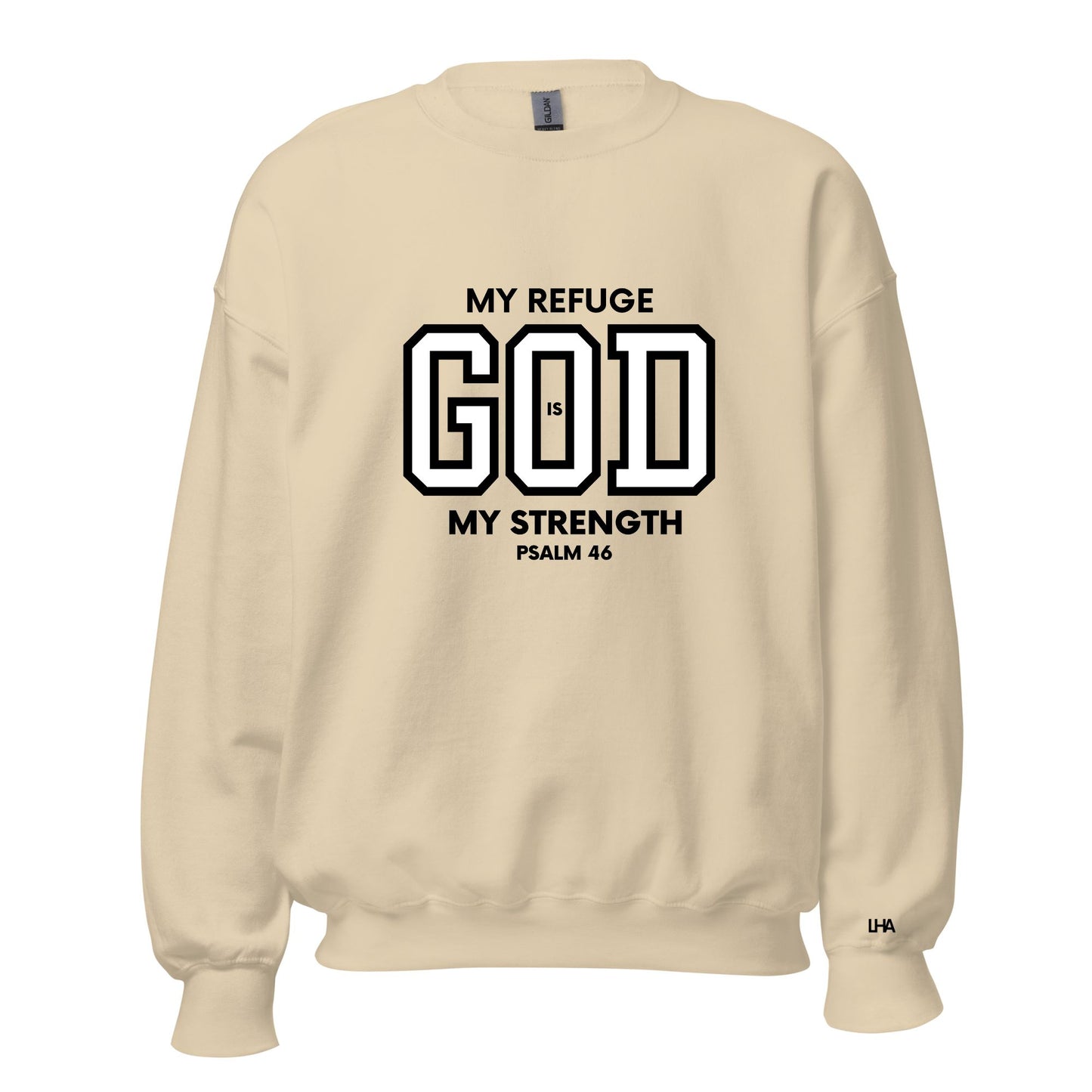 Sweatshirt - God is My Refuge