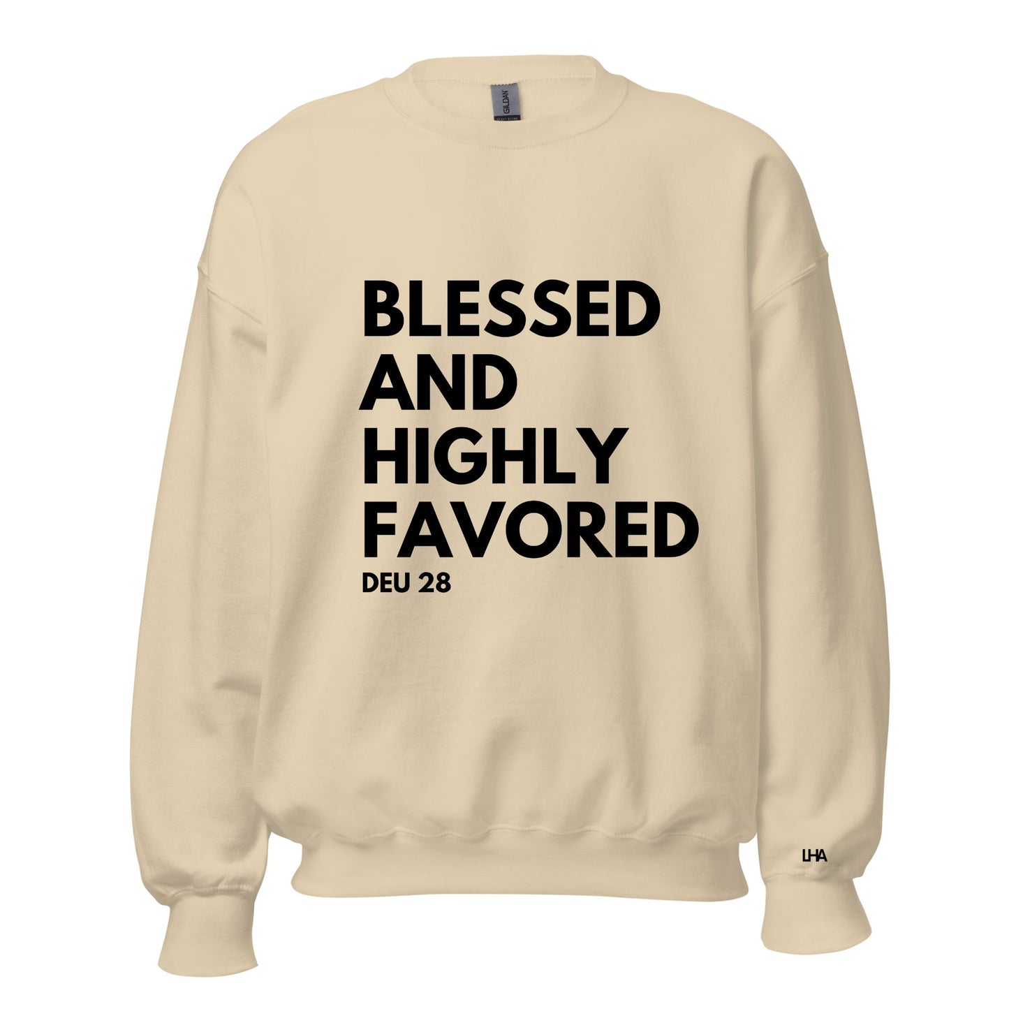 Sweatshirt - Blessed AHF - Text