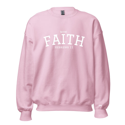 Sweatshirt - Now Faith - Collegiate