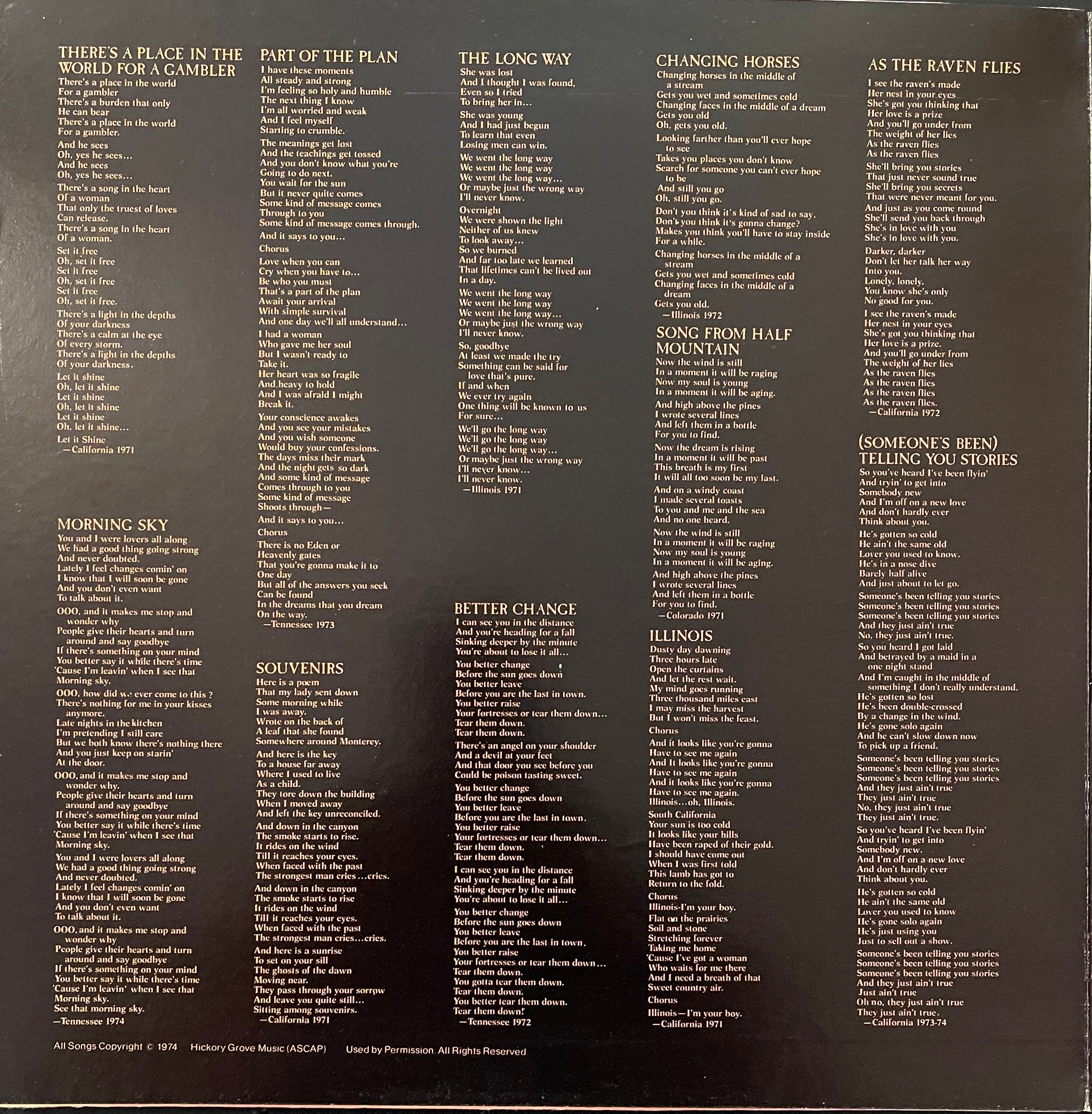 Vintage Vinyl - Dan Fogelberg - Souvenirs – Rock - Pop - 1975 - Epic Records - VG+