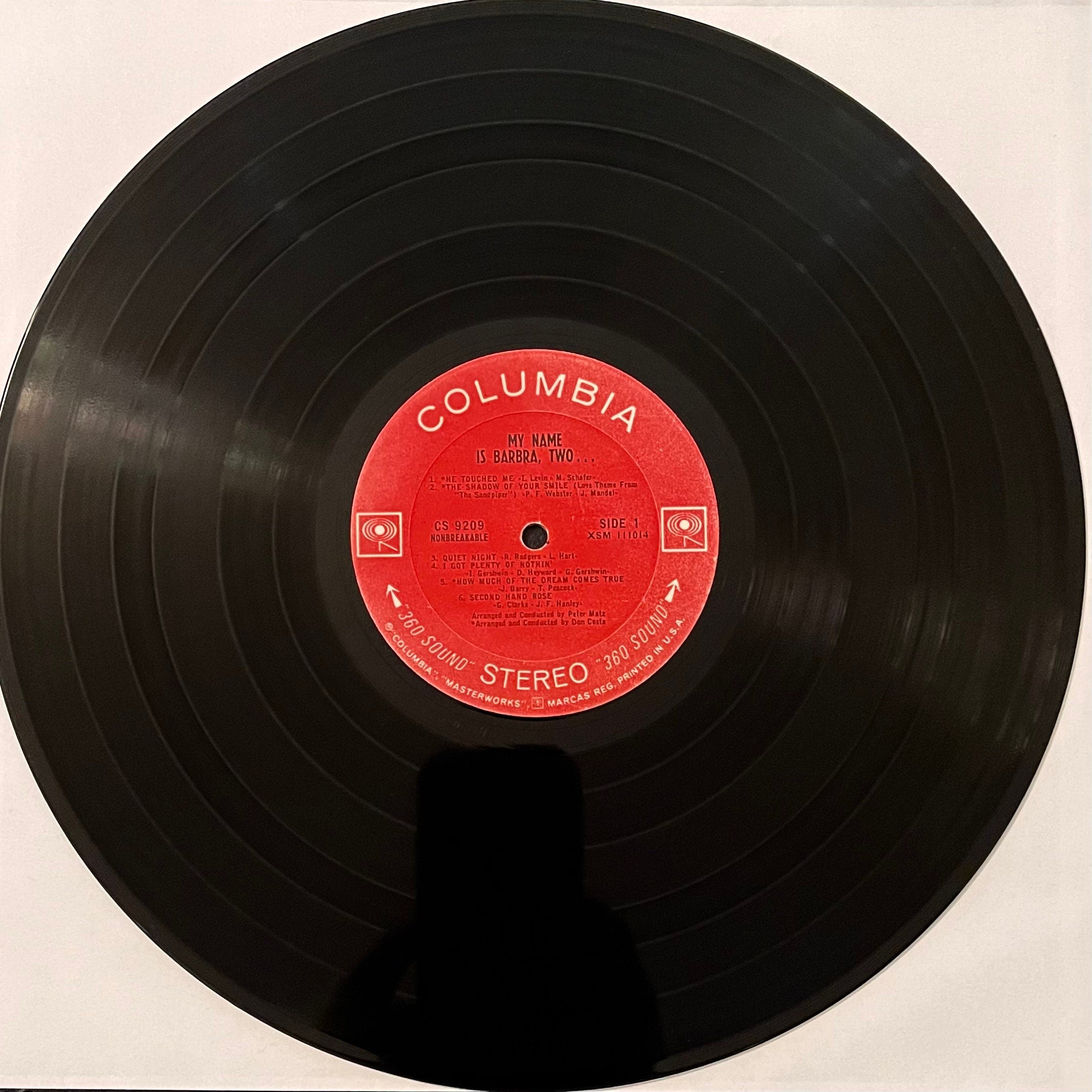 Vintage Vinyl - 1965 - Barbra Streisand - My Name is Barbra, Two... – Vocal Ballad – (CS 9209) VG+