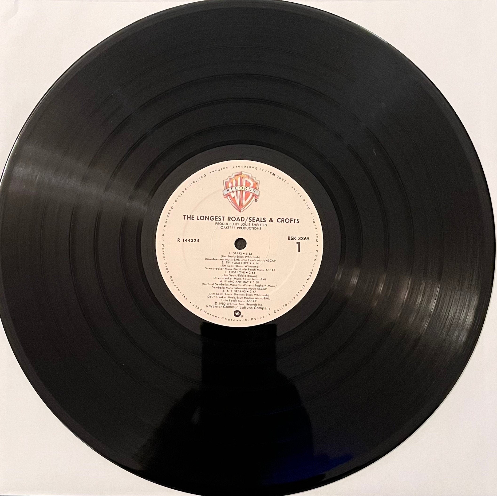 Vintage Vinyl - Seals & Crofts - The Longest Road - Rock - Pop - 1980 - VG+