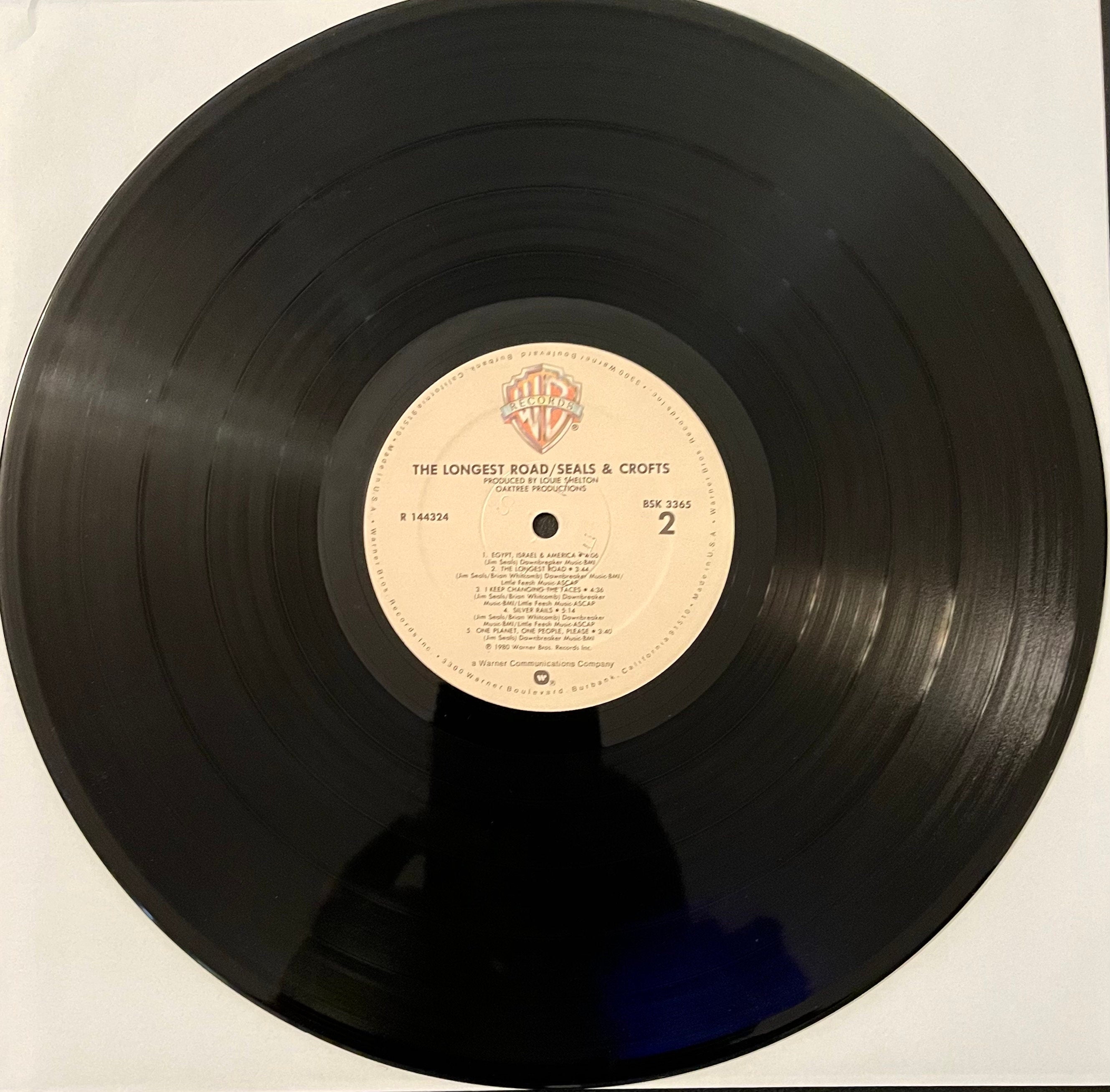 Vintage Vinyl - Seals & Crofts - The Longest Road - Rock - Pop - 1980 - VG+
