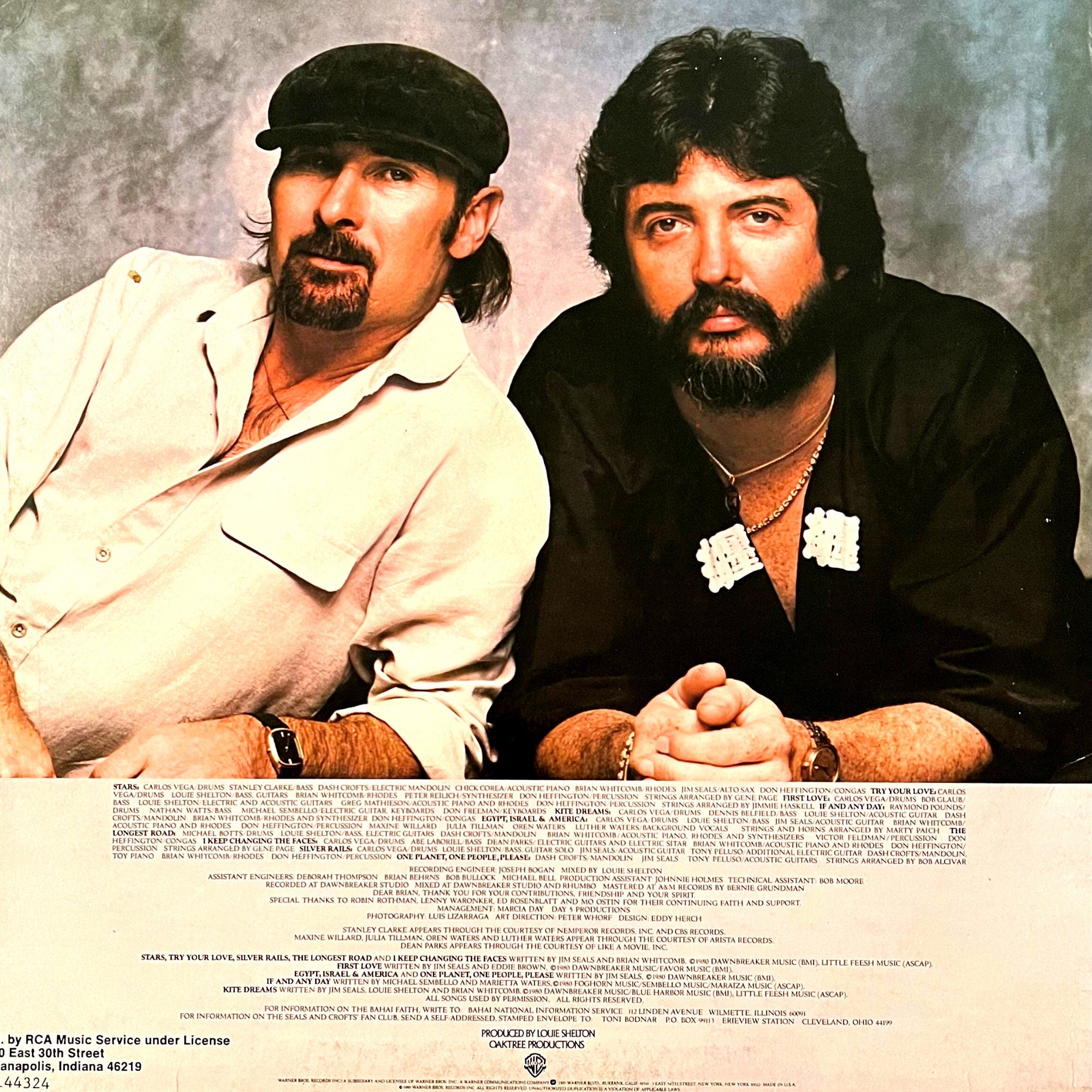 Vintage Vinyl - Seals & Crofts - The Longest Road - Rock - Pop - 1980 - VG+