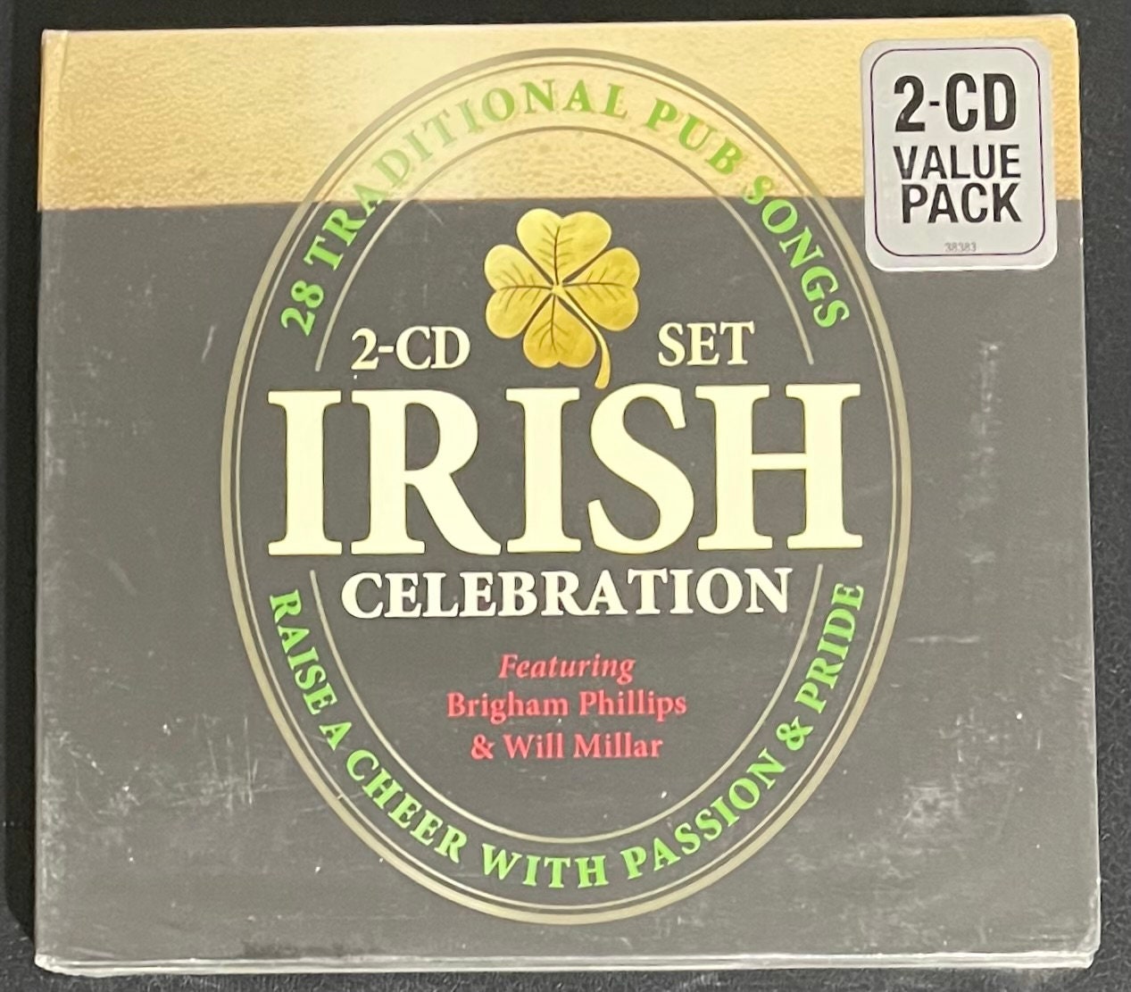 Vintage CD - Irish Celebration -  Folk/World/Country/Irish Music -  2011 - Mood Media Ent. - Sealed - New - VG+