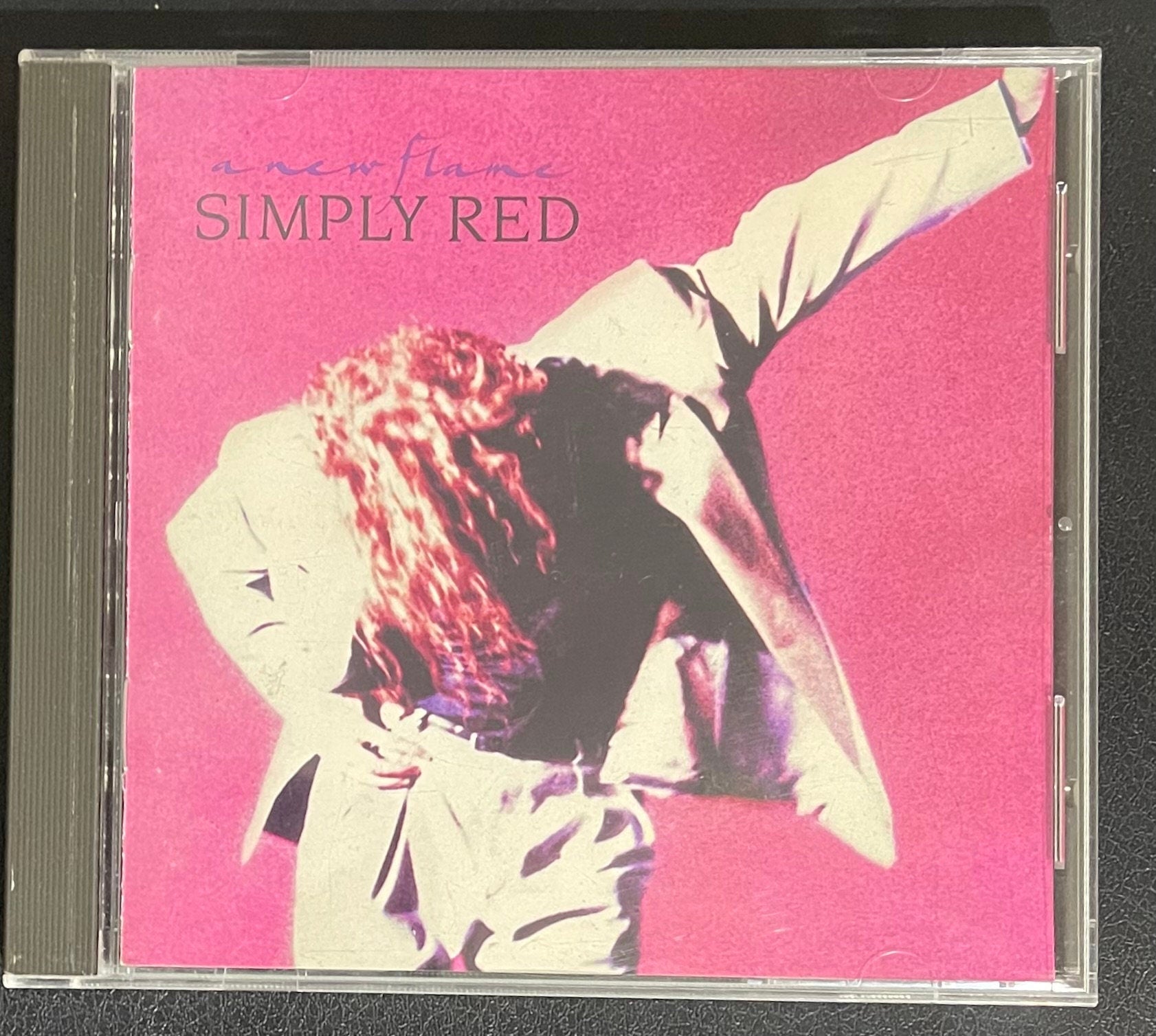 Vintage CD - Simply Red - A New Flame - 1989 -  Pop/Rock/Funk/Soul - Elektra/Eastwest Records - VG+