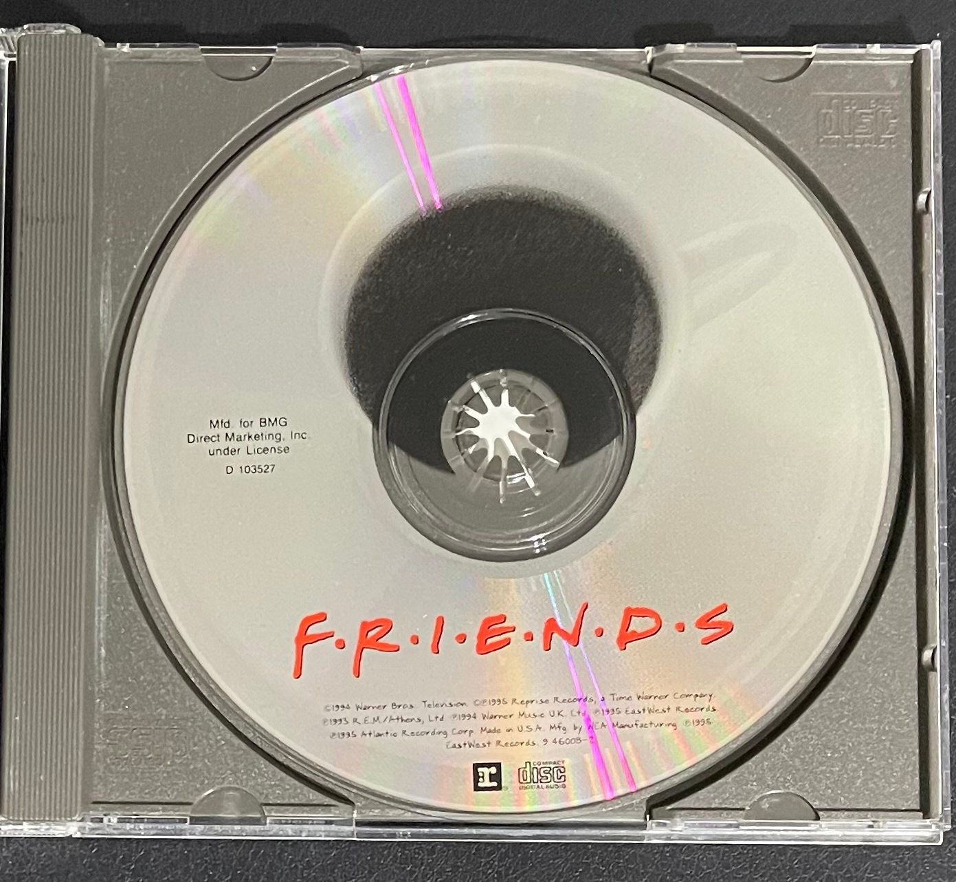 Vintage CD - Friends - Reprise -  1995 - Variety Rock/Folk - Reprise Records - VG+