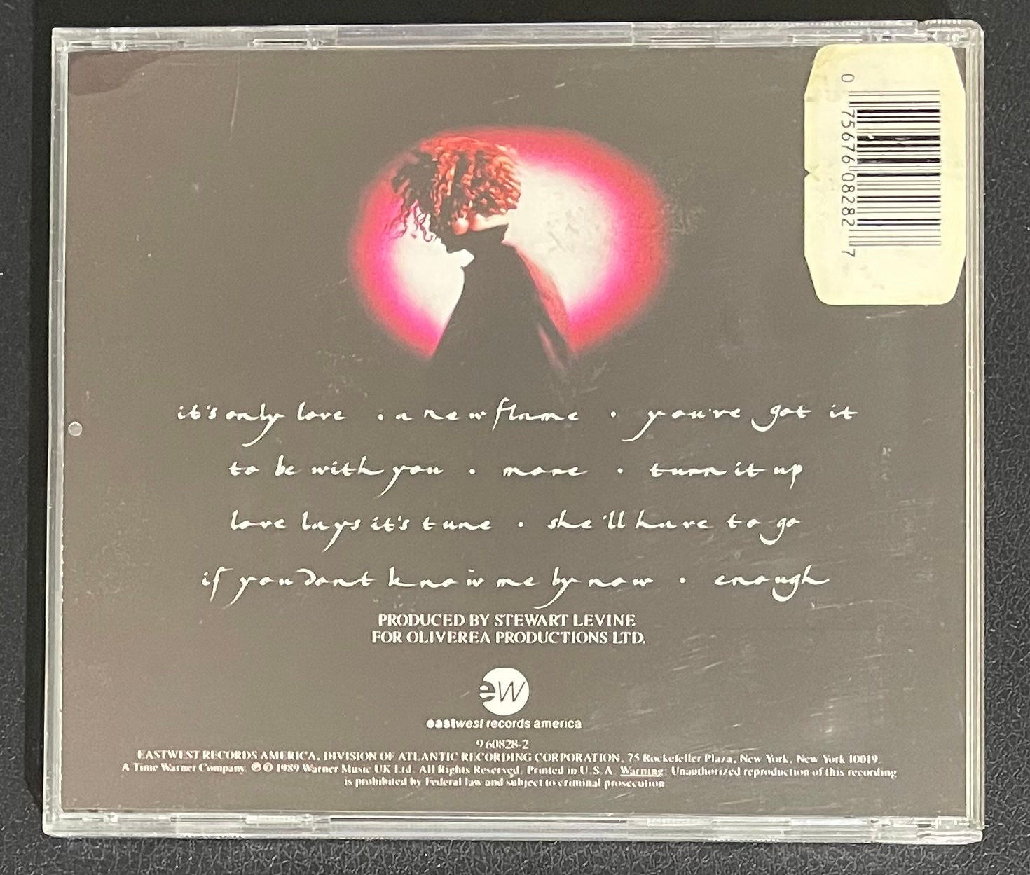 Vintage CD - Simply Red - A New Flame - 1989 -  Pop/Rock/Funk/Soul - Elektra/Eastwest Records - VG+