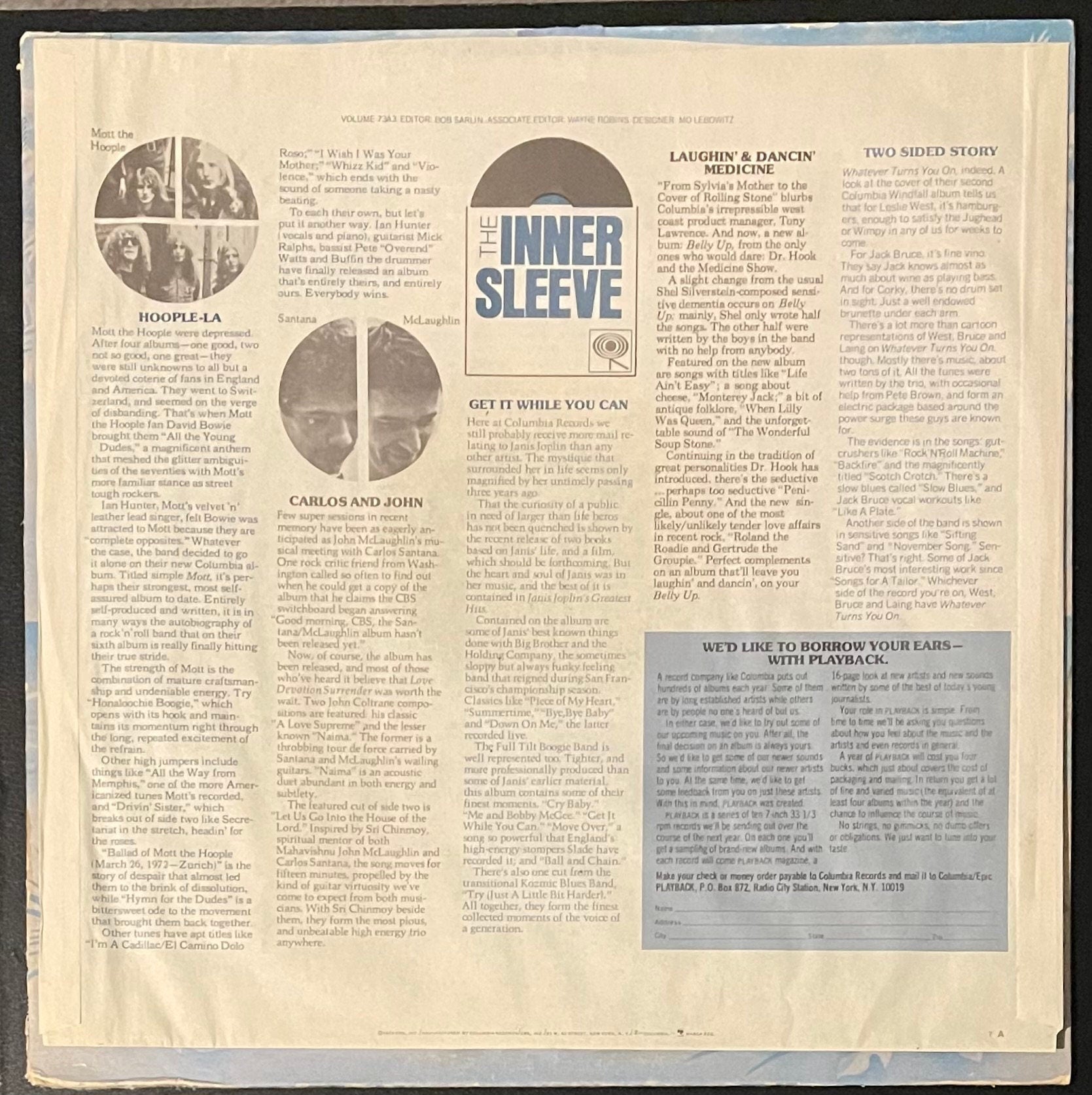 Vintage Vinyl - Loggins & Messina - Full Sail - Pop/Rock - Columbia Records - 1973 - VG+