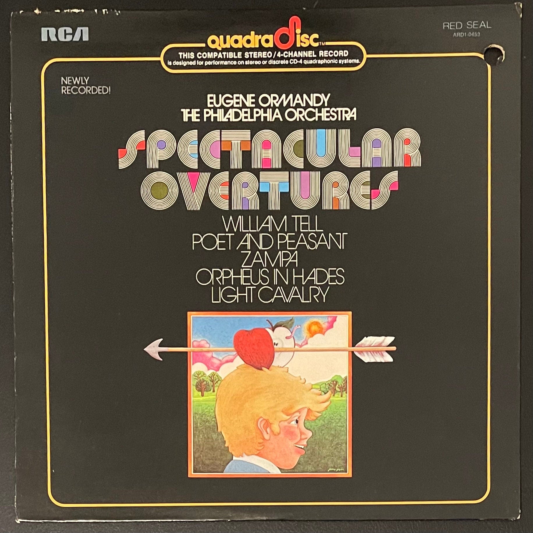 Vintage Vinyl - Eugene Ormandy and The Philadelphia Orchestra - Spectacular Overtures - Classical/Pop - RCA Records - 1974 - VG+